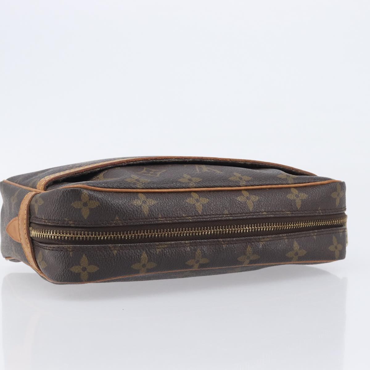 LOUIS VUITTON Monogram Compiegne 23 Clutch Bag M51847 LV Auth BA16434