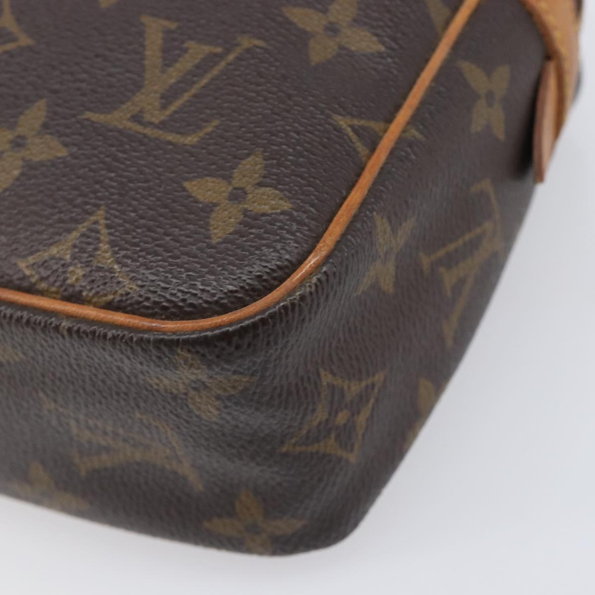 LOUIS VUITTON Monogram Compiegne 23 Clutch Bag M51847 LV Auth BA16434