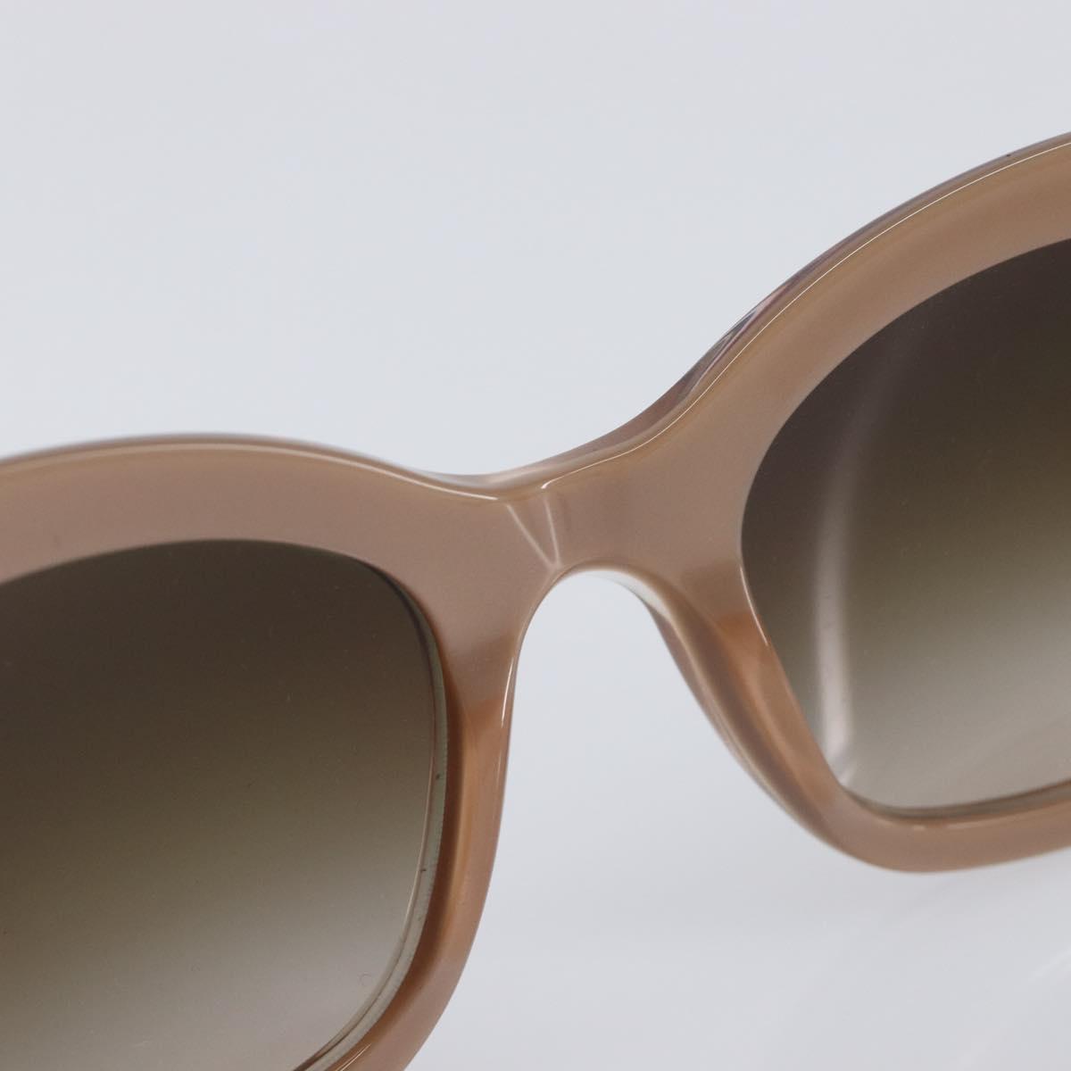 Dolce & Gabbana Sunglasses Plastic Beige Gold Auth BA16469V