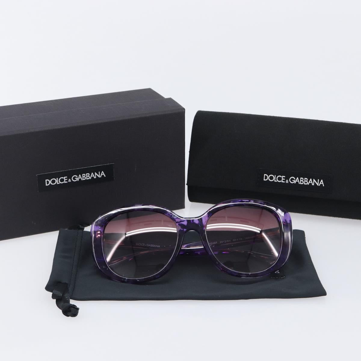 Dolce & Gabbana Sunglasses Plastic Navy Gold Auth BA16470V