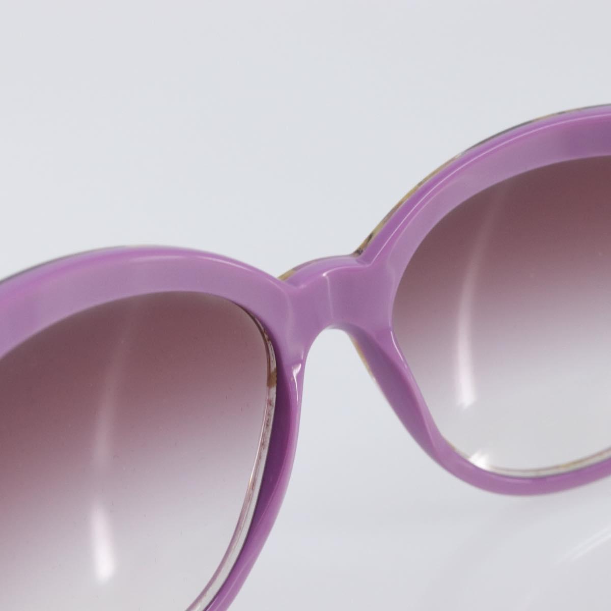 Dolce & Gabbana Sunglasses Plastic Purple Gold Auth BA16473V