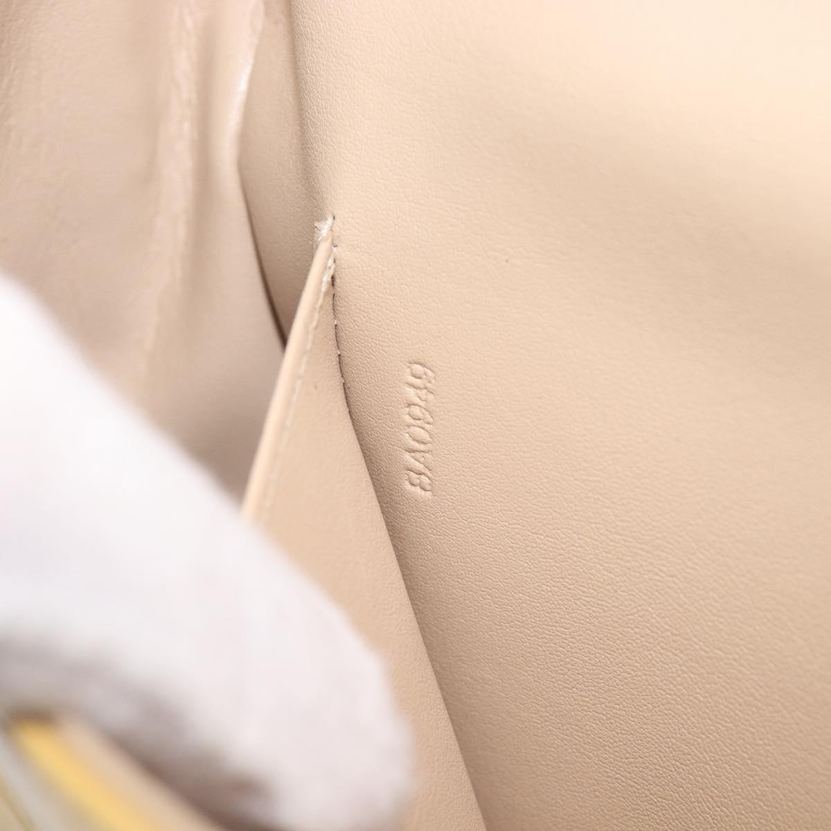 LOUIS VUITTON Monogram Vernis Thompson Street Bag Beige M91301 LV Auth BA16484A
