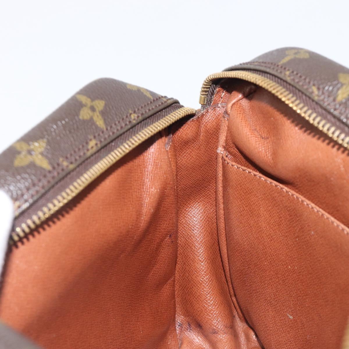 LOUIS VUITTON Monogram Compiegne 28 Clutch Bag M51845 LV Auth BA16487