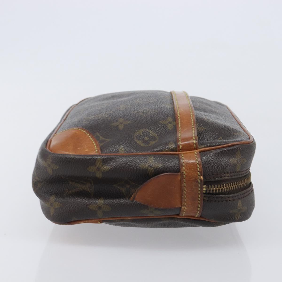 LOUIS VUITTON Monogram Compiegne 28 Clutch Bag M51845 LV Auth BA16487