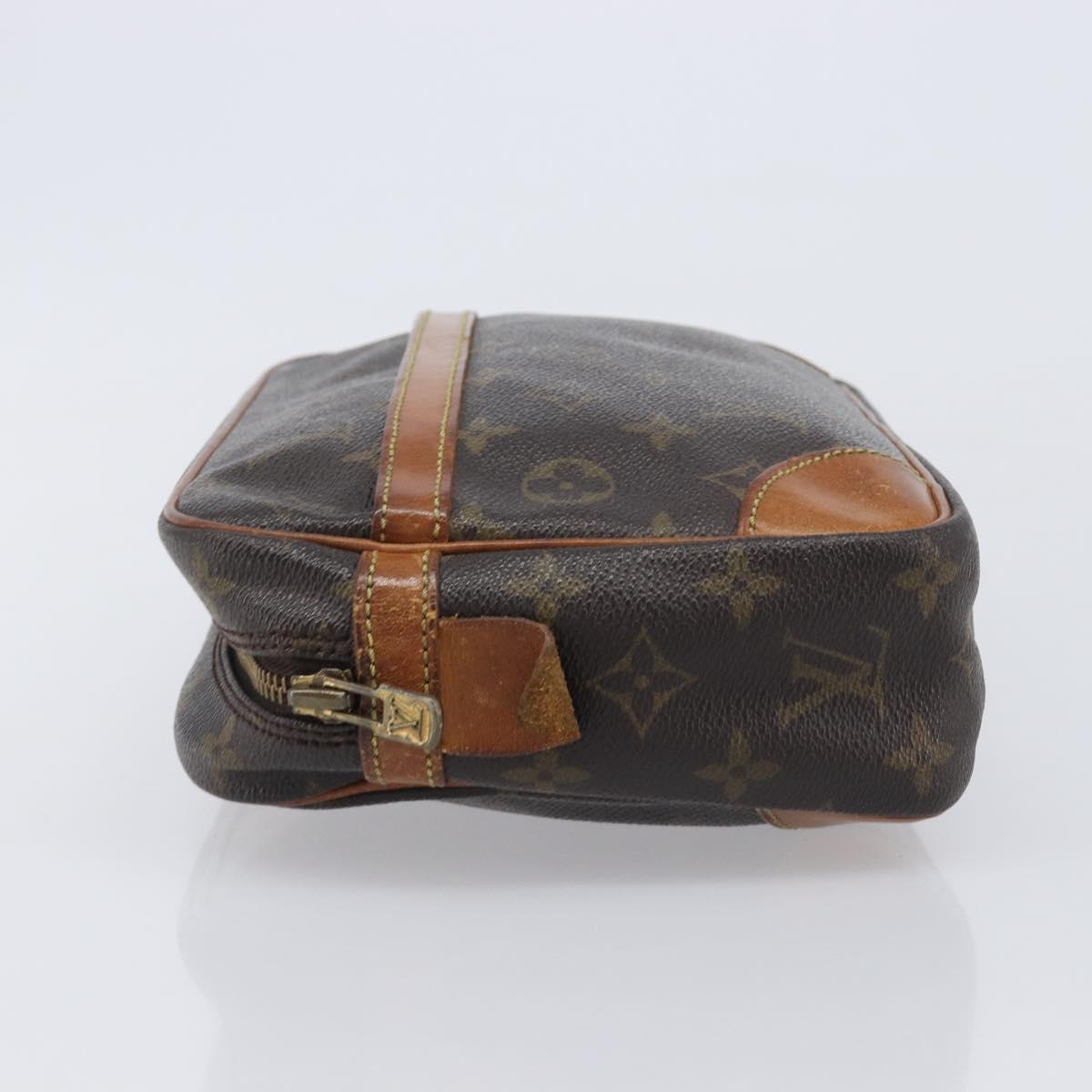LOUIS VUITTON Monogram Compiegne 28 Clutch Bag M51845 LV Auth BA16487