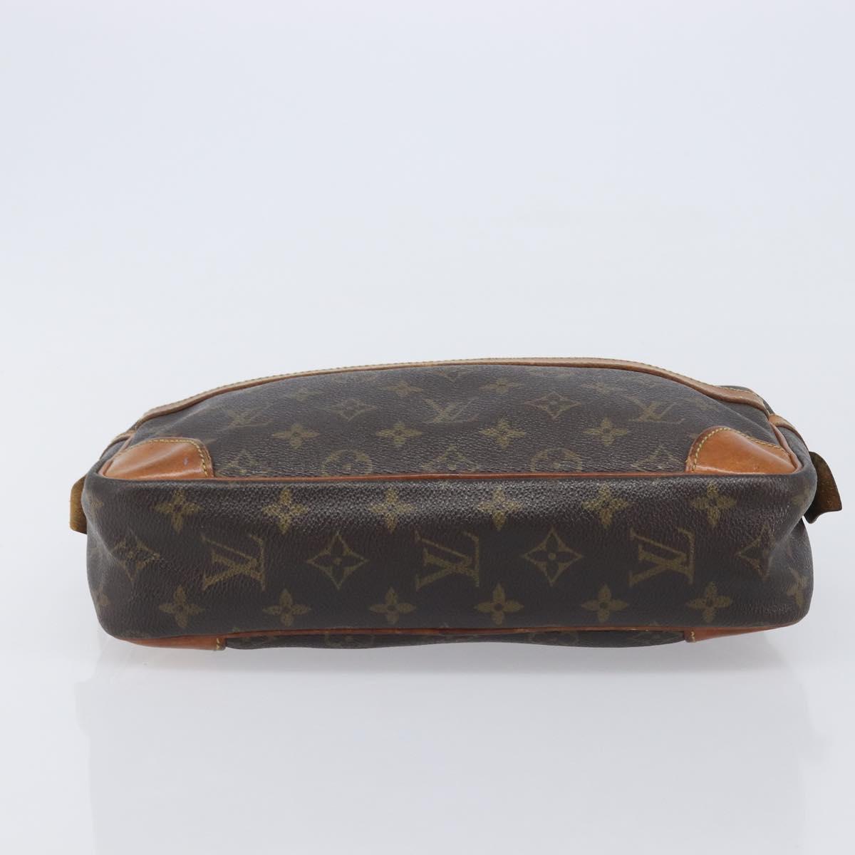 LOUIS VUITTON Monogram Compiegne 28 Clutch Bag M51845 LV Auth BA16487