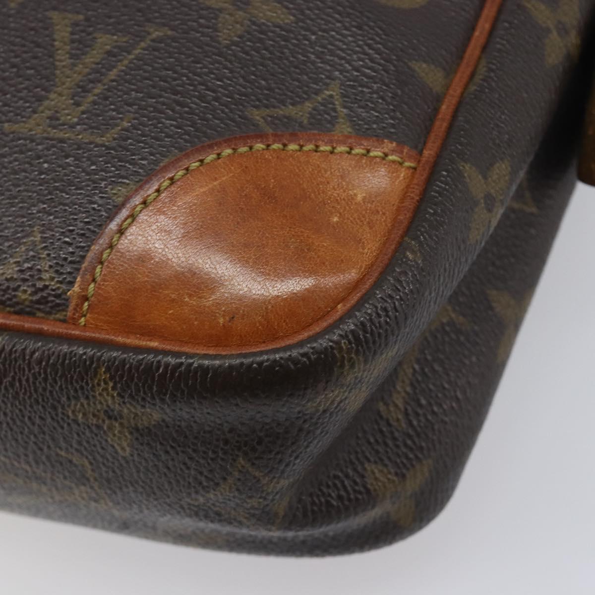 LOUIS VUITTON Monogram Compiegne 28 Clutch Bag M51845 LV Auth BA16487
