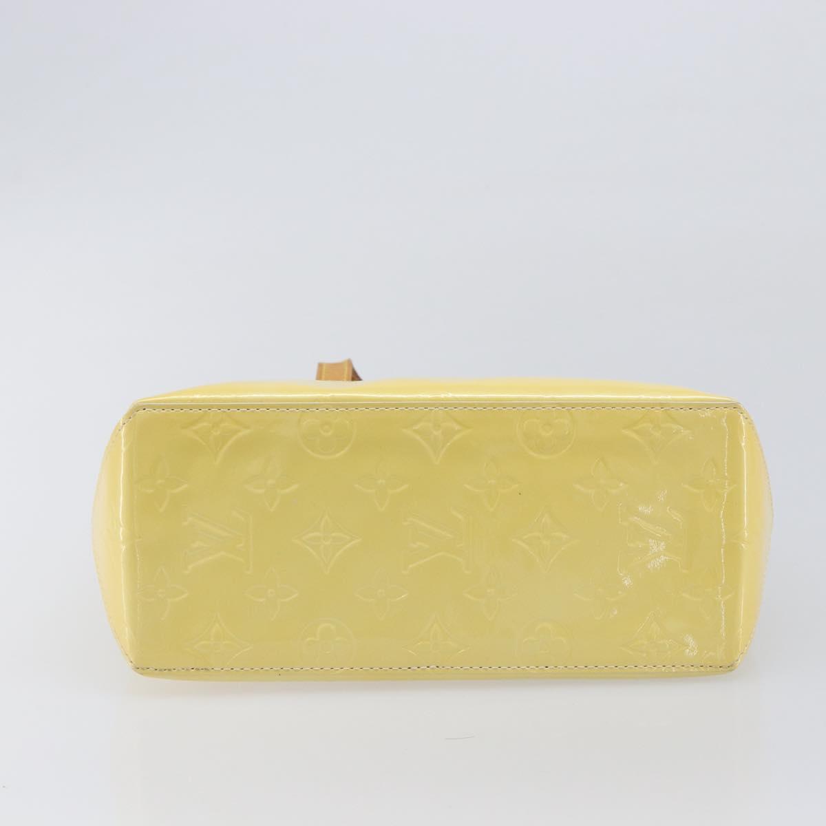 LOUIS VUITTON Monogram Vernis Reade PM Hand Bag Gris M91145 LV Auth BA16490