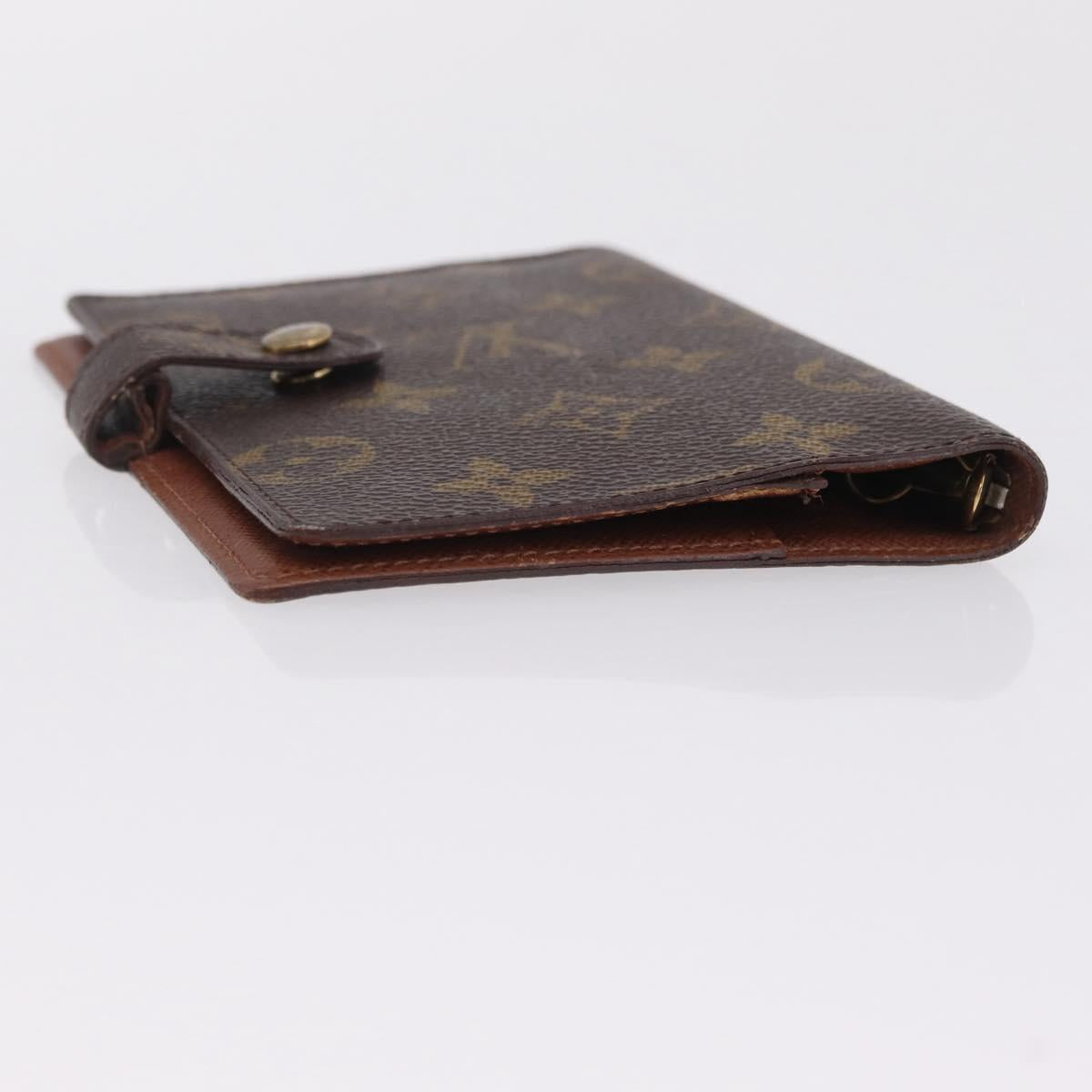 LOUIS VUITTON Monogram Agenda PM Day Planner Cover 2 Set LV Auth BA16515