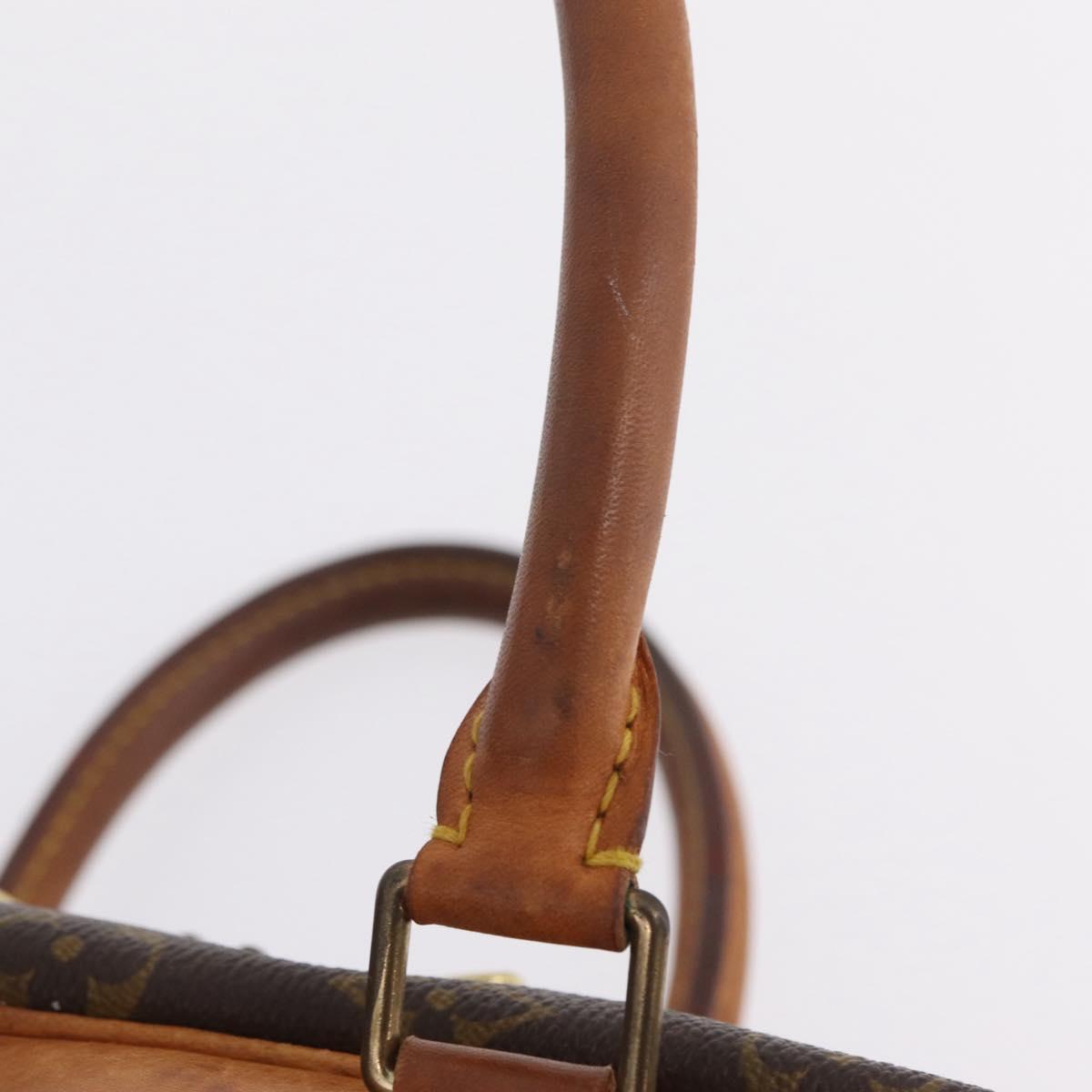 LOUIS VUITTON Monogram Deauville Hand Bag M47270 LV Auth BA16520