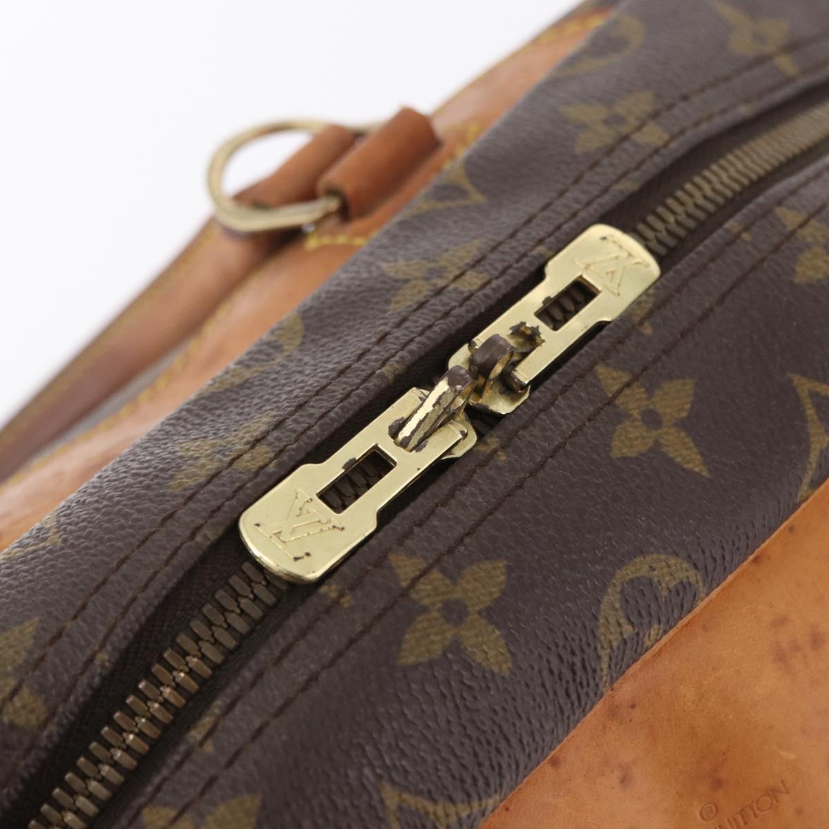 LOUIS VUITTON Monogram Deauville Hand Bag M47270 LV Auth BA16520