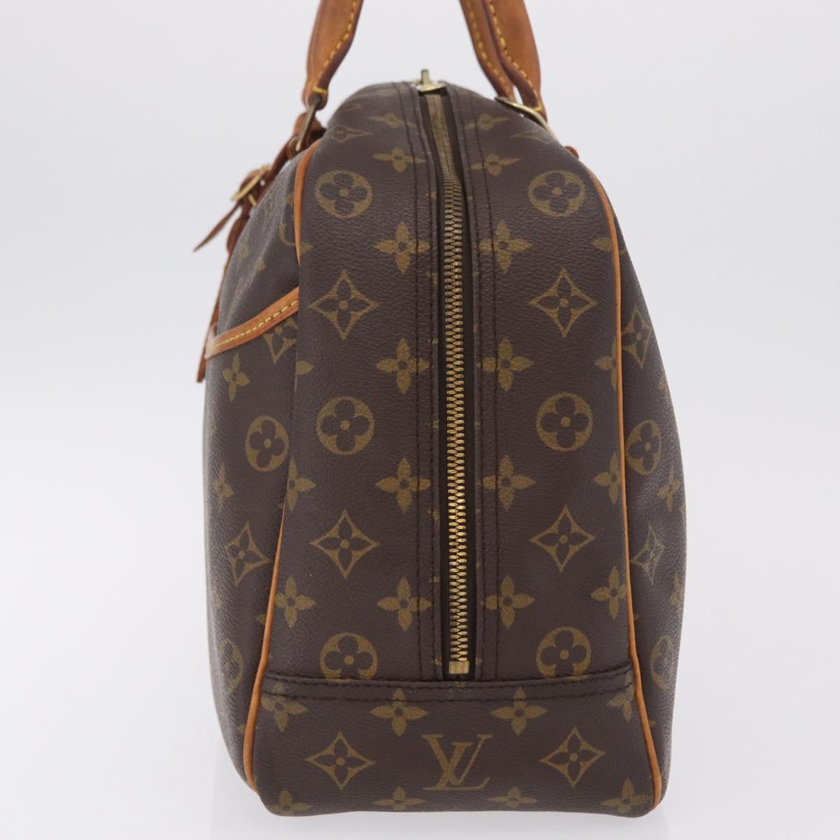 LOUIS VUITTON Monogram Deauville Hand Bag M47270 LV Auth BA16520