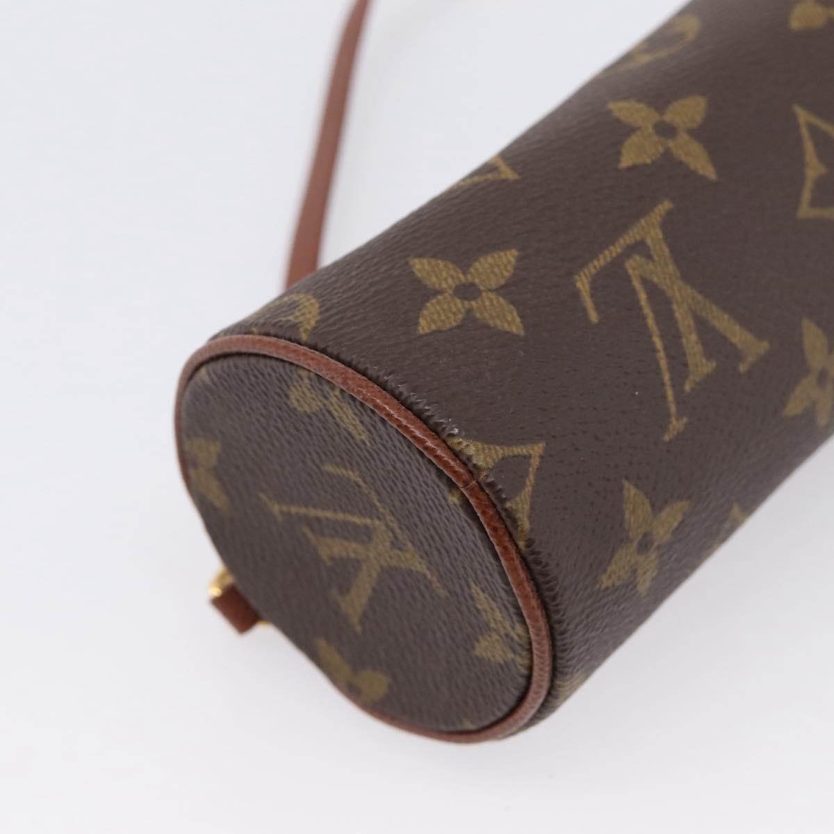 LOUIS VUITTON Monogram Papillon Pouch Pouch LV Auth BA16521