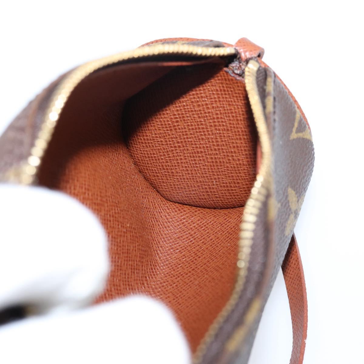 LOUIS VUITTON Monogram Papillon Pouch Pouch LV Auth BA16521