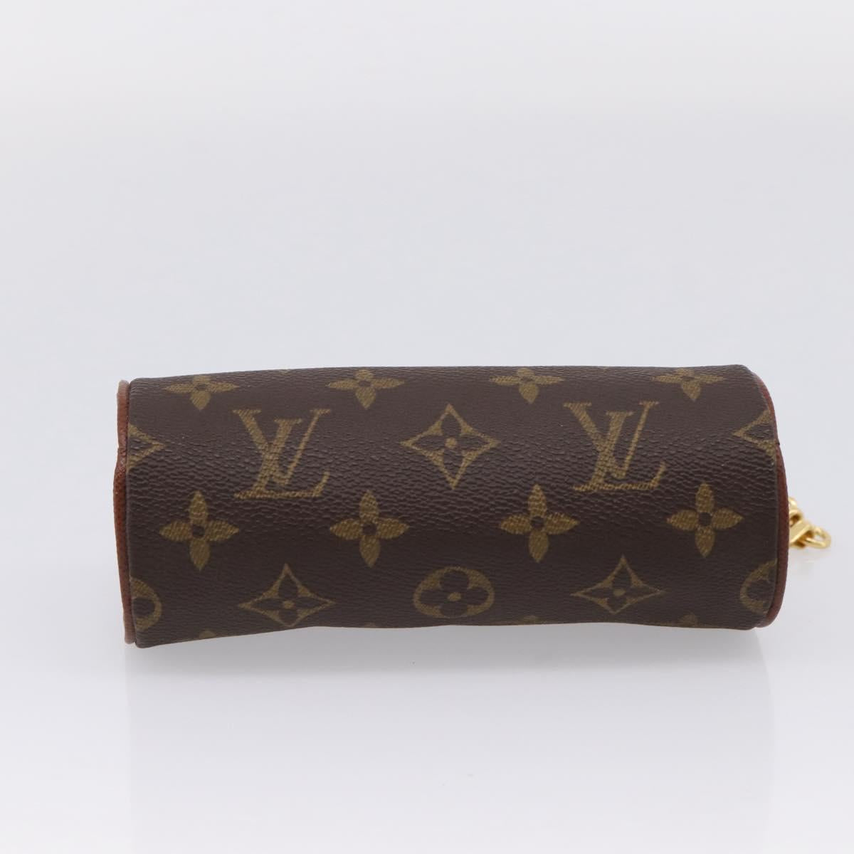 LOUIS VUITTON Monogram Papillon Pouch Pouch LV Auth BA16521