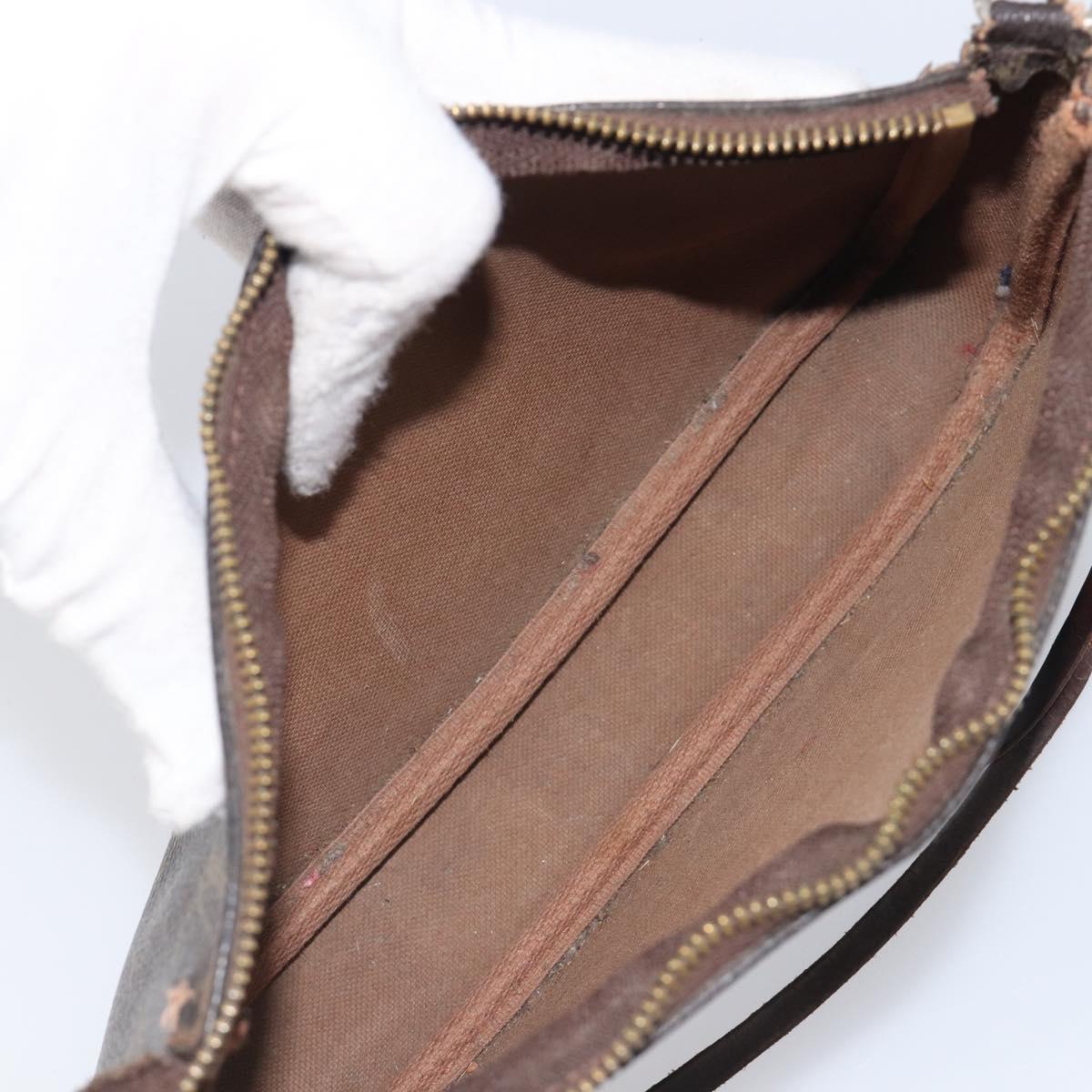 LOUIS VUITTON Monogram Pouch 2 Set LV Auth BA16535
