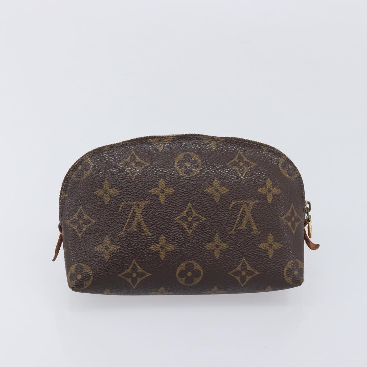 LOUIS VUITTON Monogram Pouch 2 Set LV Auth BA16535