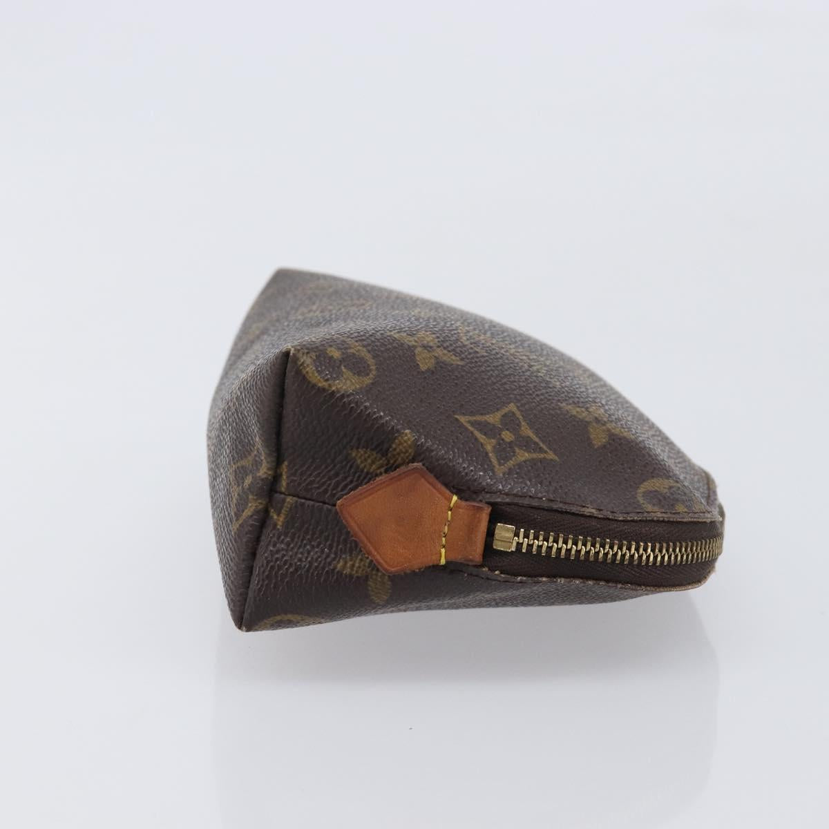 LOUIS VUITTON Monogram Pouch 2 Set LV Auth BA16535