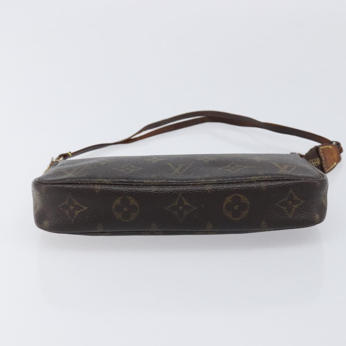 LOUIS VUITTON Monogram Pouch 2 Set LV Auth BA16535