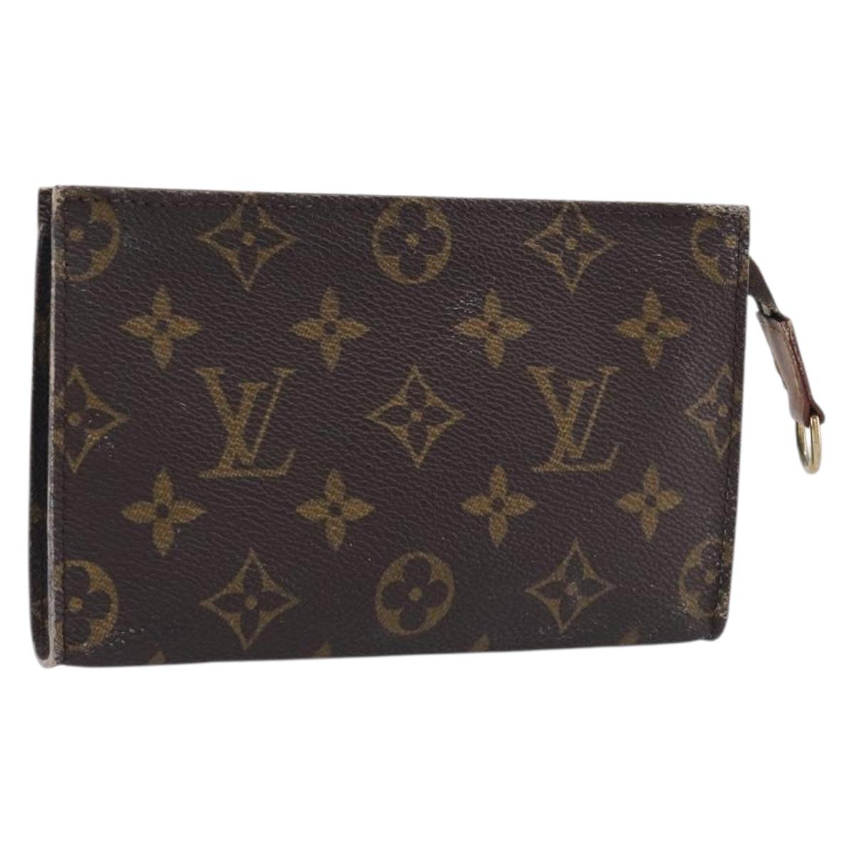 LOUIS VUITTON Monogram Bucket PM Pouch Accessory Pouch LV Auth BA16539