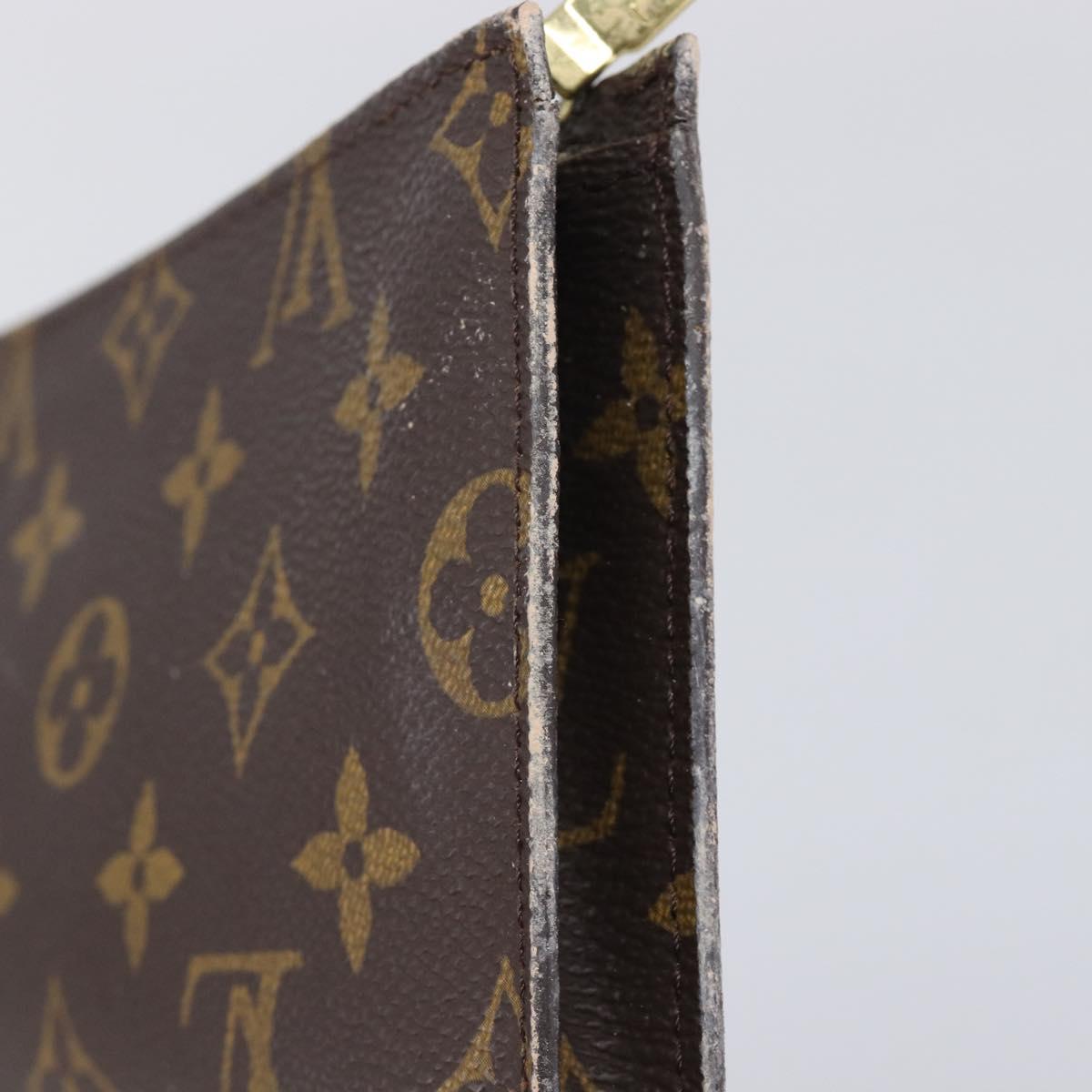 LOUIS VUITTON Monogram Bucket PM Pouch Accessory Pouch LV Auth BA16539