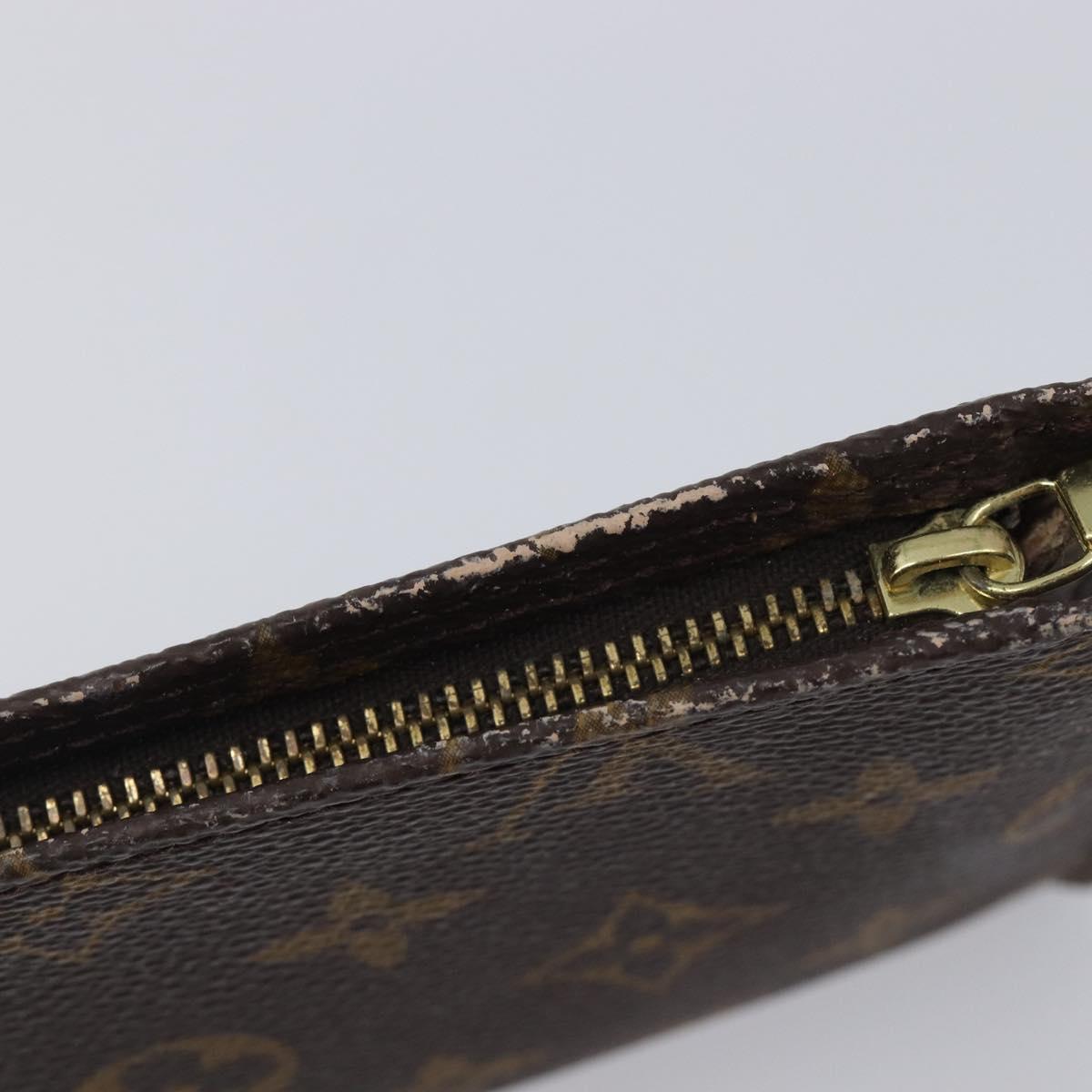 LOUIS VUITTON Monogram Bucket PM Pouch Accessory Pouch LV Auth BA16539