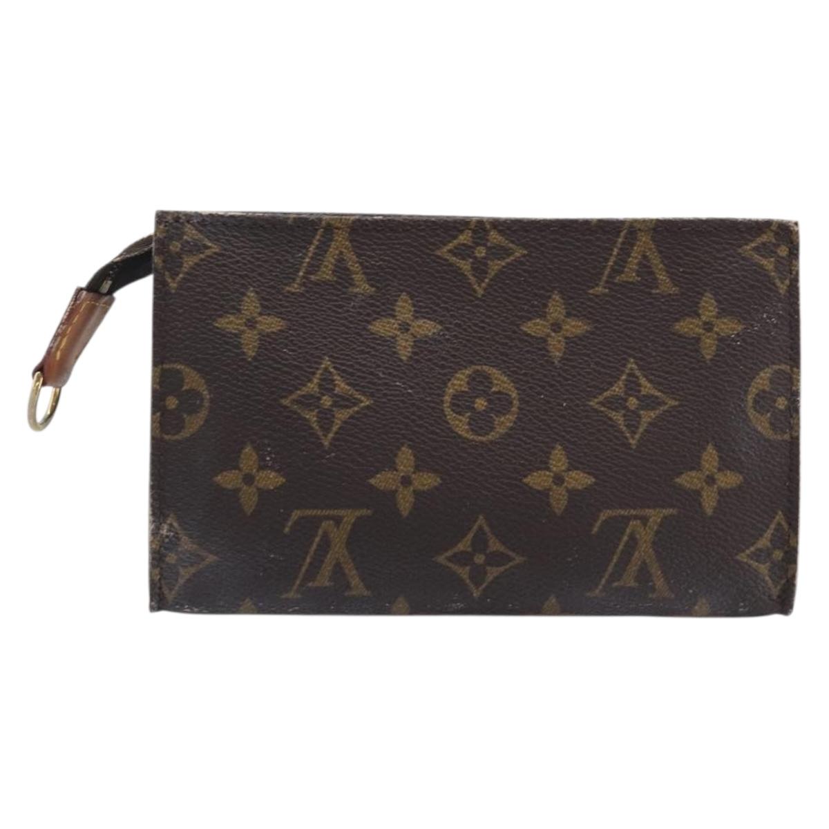 LOUIS VUITTON Monogram Bucket PM Pouch Accessory Pouch LV Auth BA16539