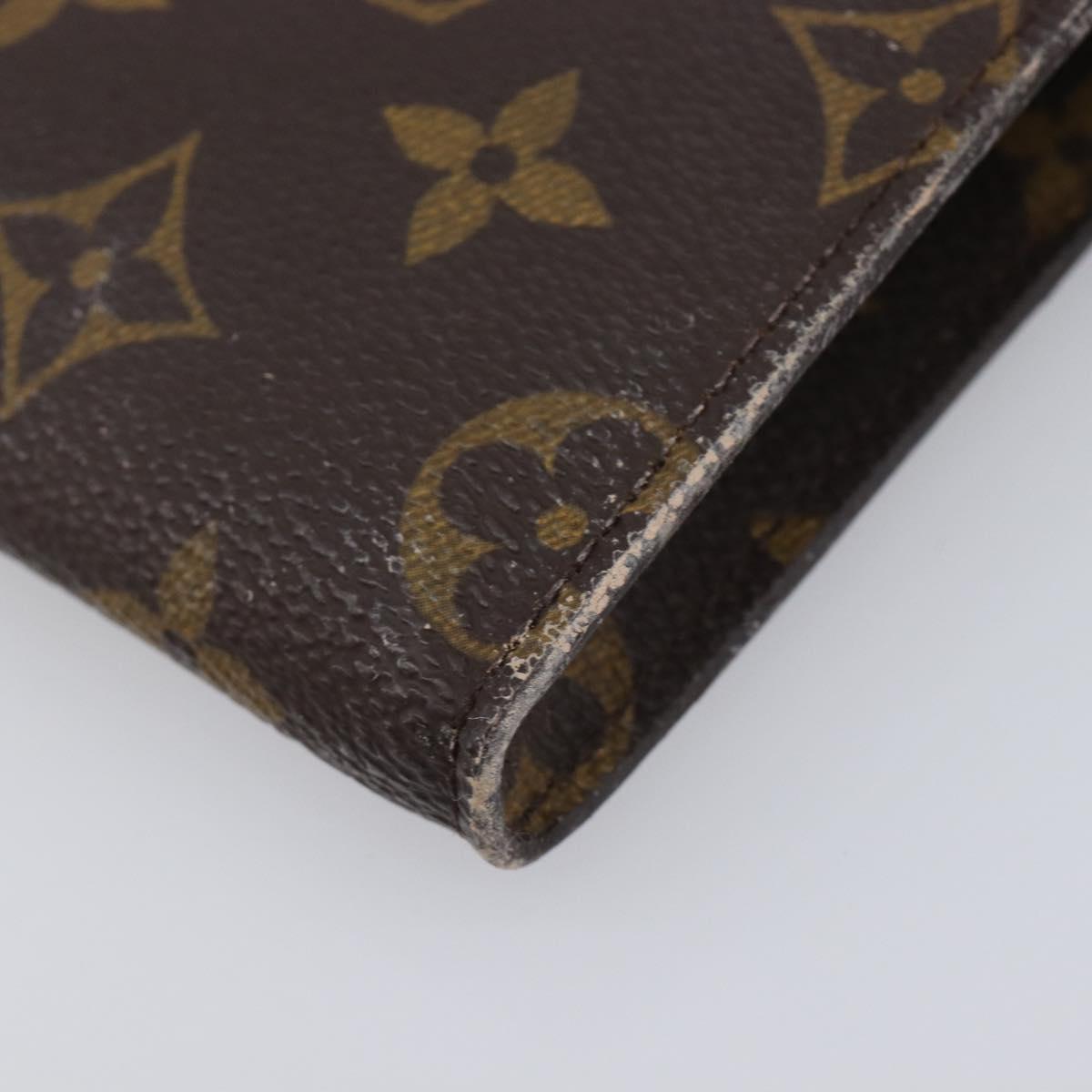 LOUIS VUITTON Monogram Bucket PM Pouch Accessory Pouch LV Auth BA16539