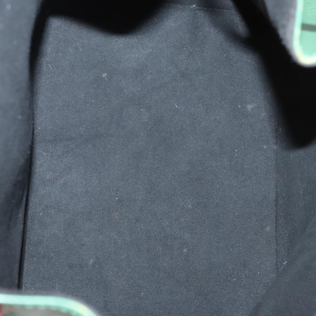 LOUIS VUITTON Epi Petit Noe Shoulder Bag Bicolor Green Red M44147 LV Auth BA1654