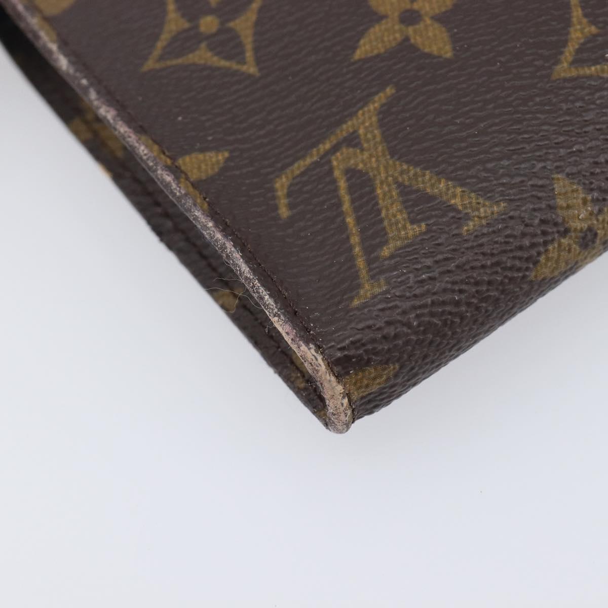 LOUIS VUITTON Monogram Bucket GM Pouch Accessory Pouch LV Auth BA16540