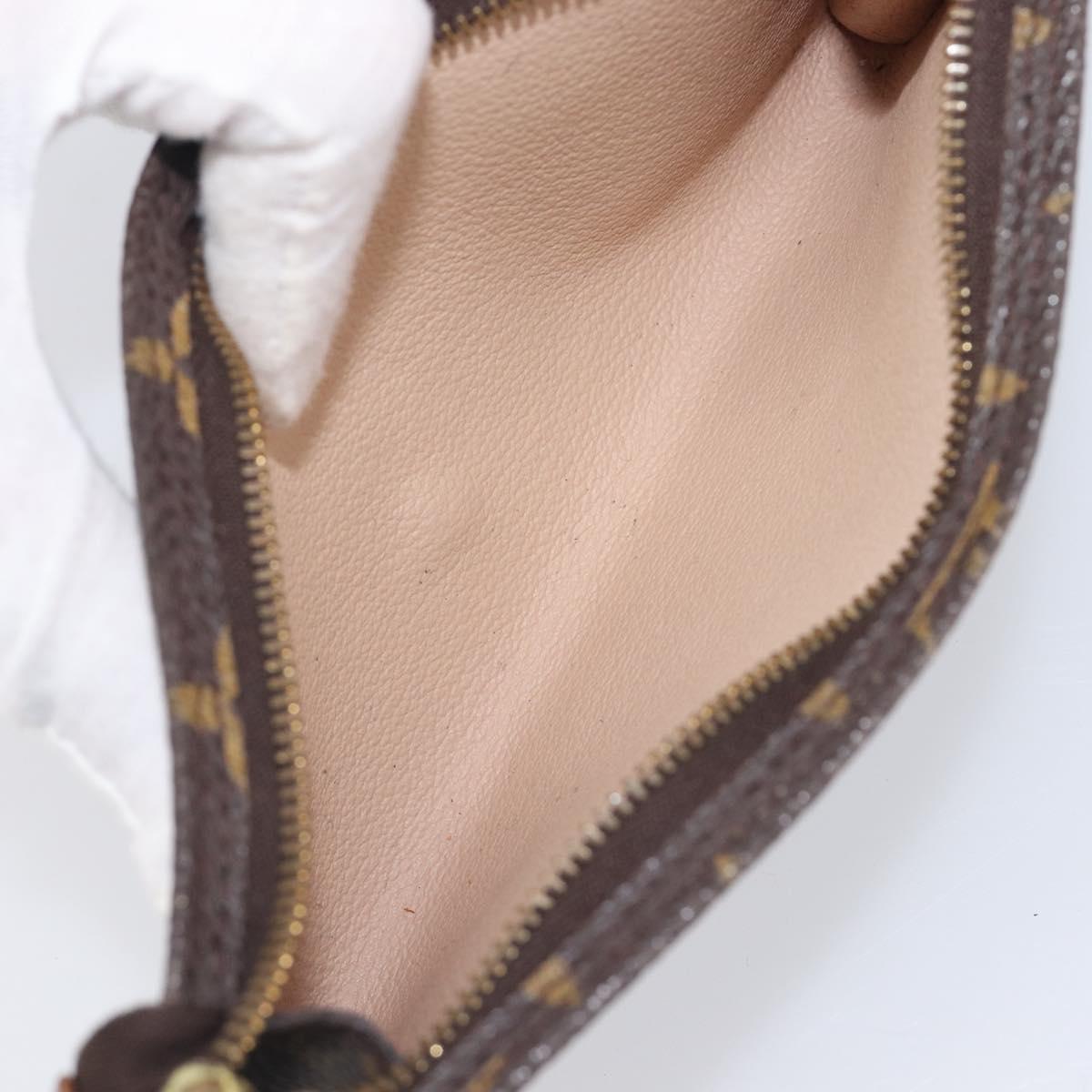 LOUIS VUITTON Monogram Bucket GM Pouch Accessory Pouch LV Auth BA16541