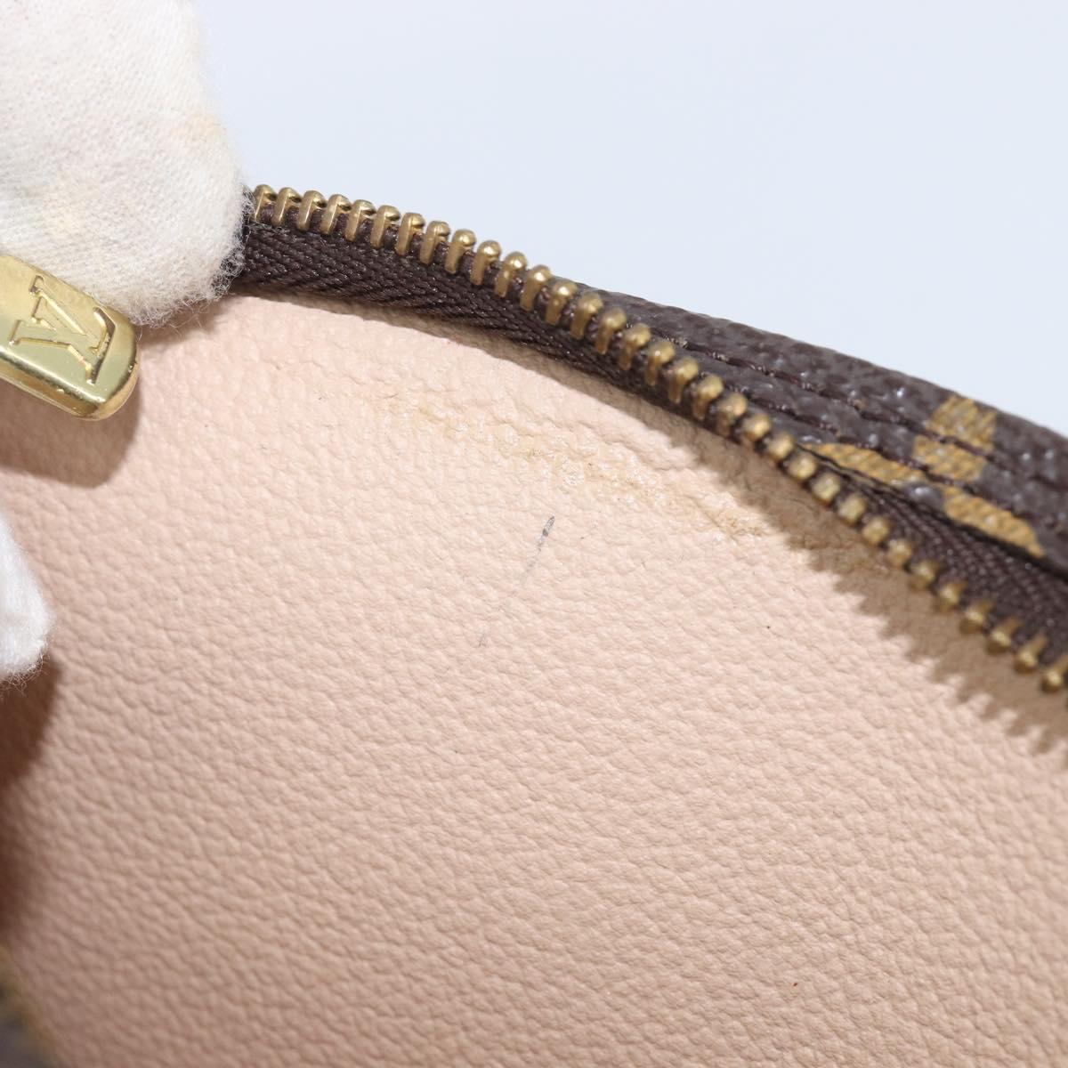 LOUIS VUITTON Monogram Bucket GM Pouch Accessory Pouch LV Auth BA16541