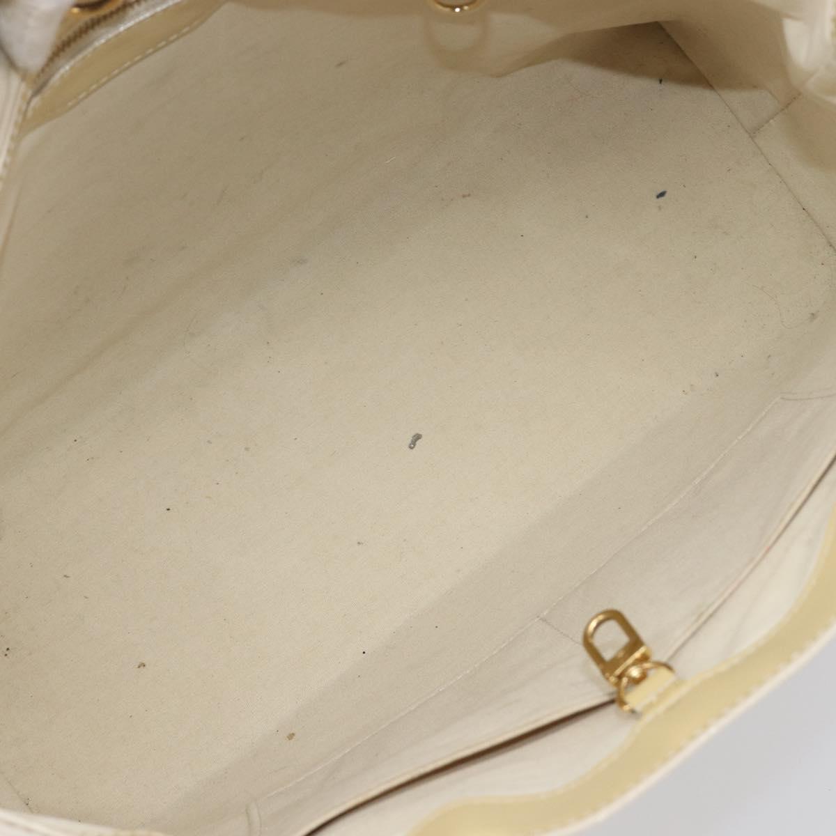 LOUIS VUITTON Monogram Vernis Wilshire MM Bag Broncorail M91441 LV Auth BA16642