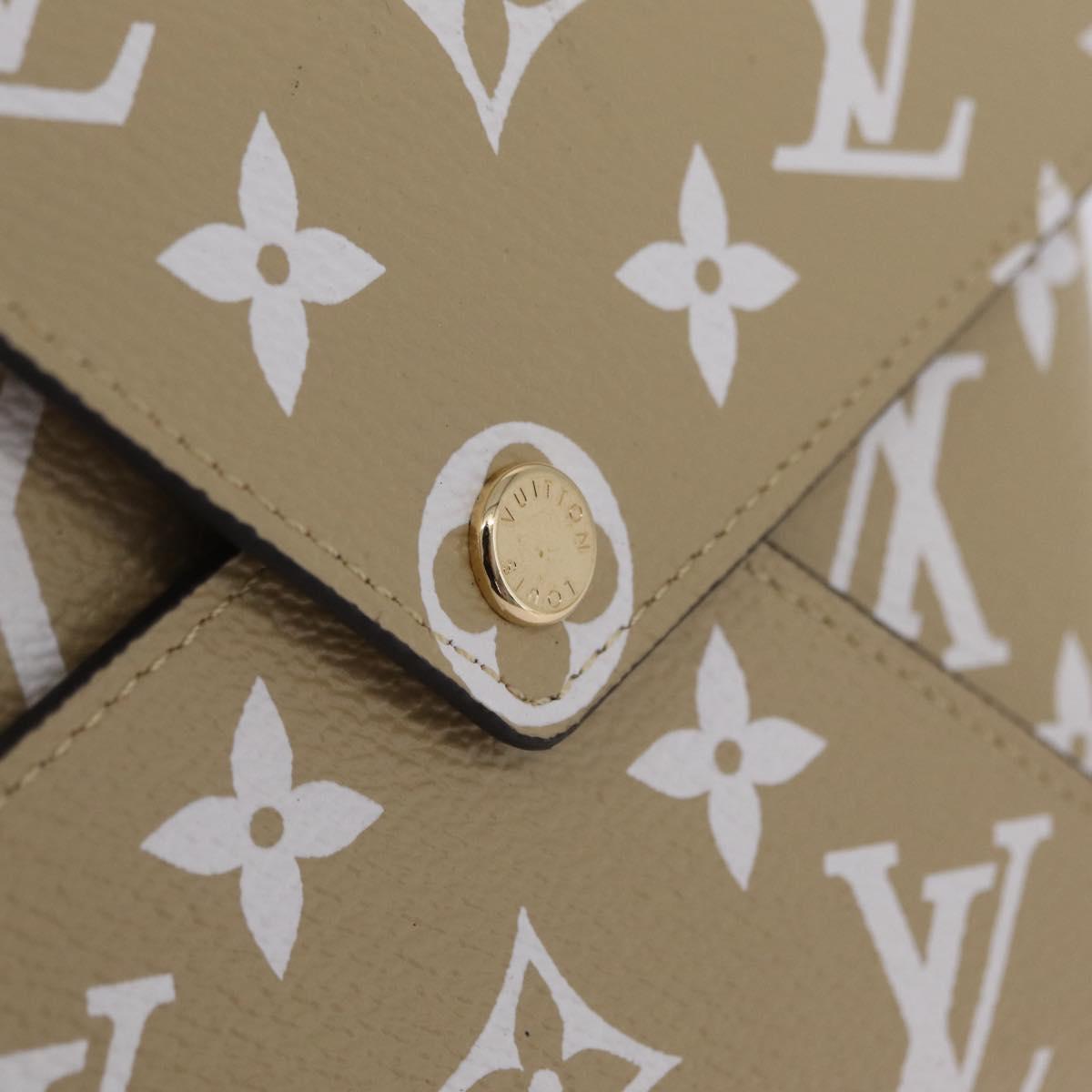 LOUIS VUITTON Giant Monogram Pochette Kirigami Pouch M67600 LV Auth BA16661V