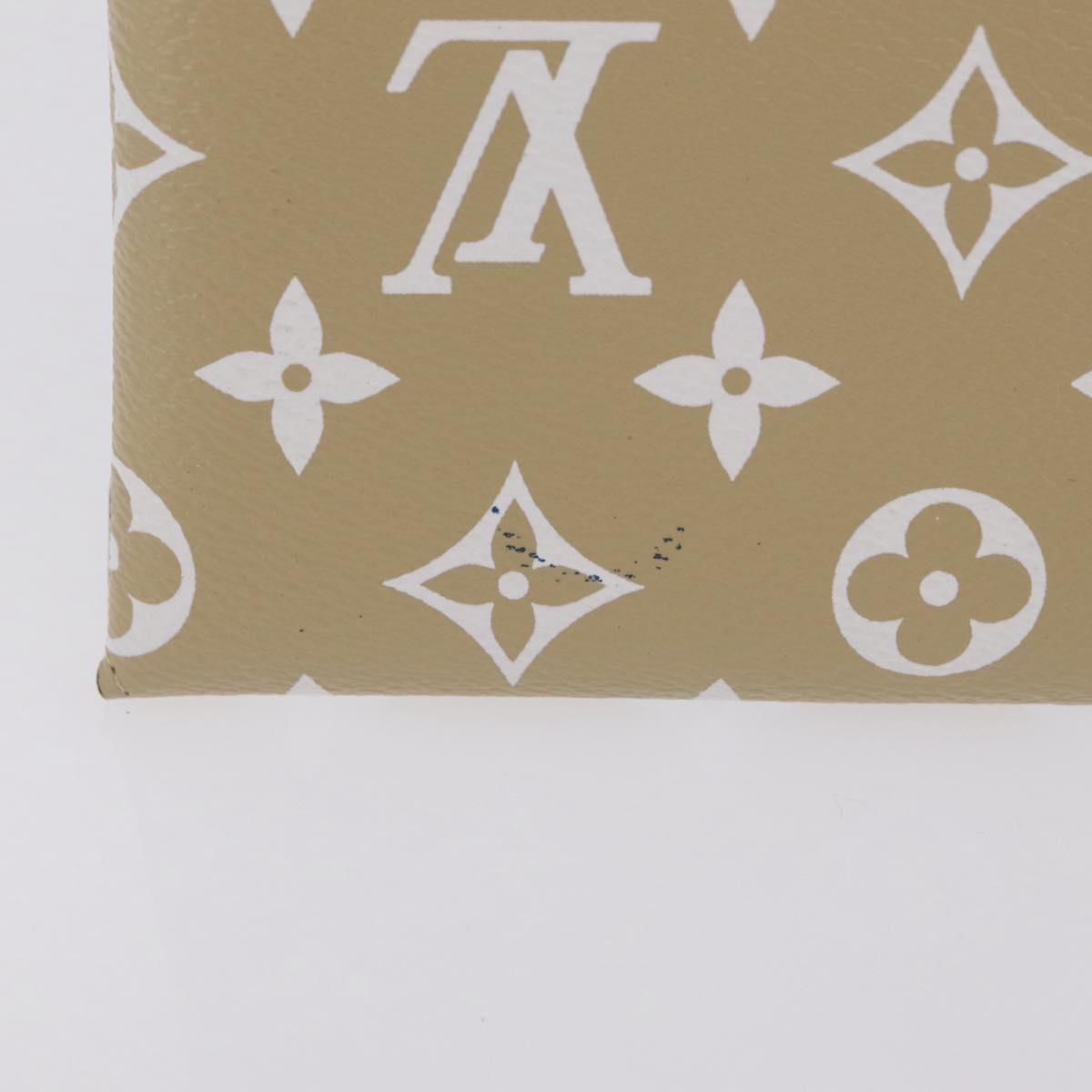 LOUIS VUITTON Giant Monogram Pochette Kirigami Pouch M67600 LV Auth BA16661V