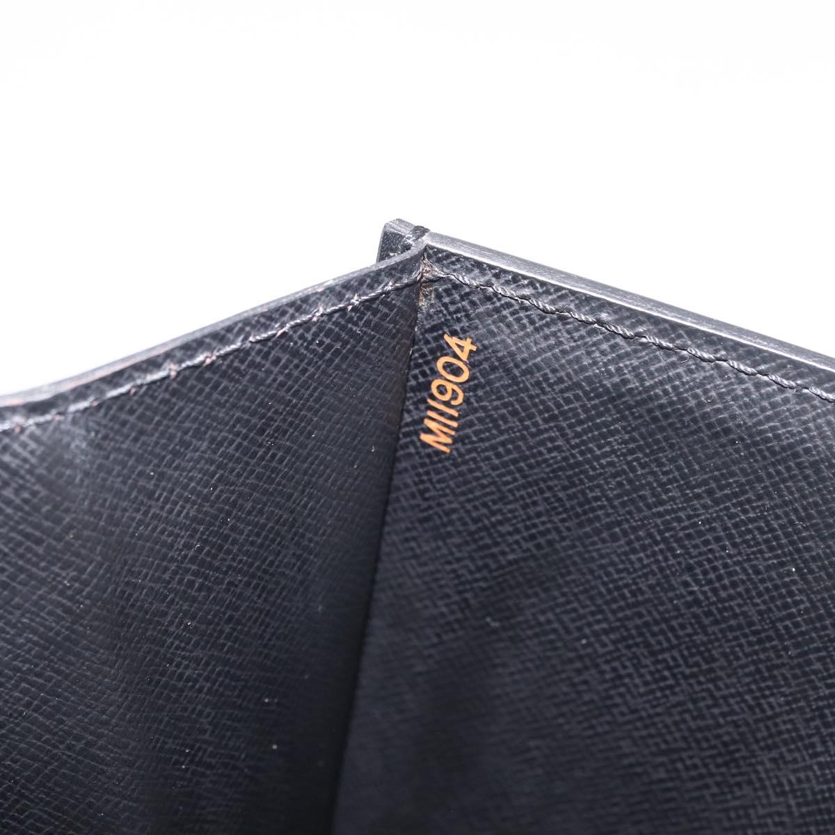 LOUIS VUITTON Epi Serviette Conseiller Business Bag Black M54422 Auth BA16663A
