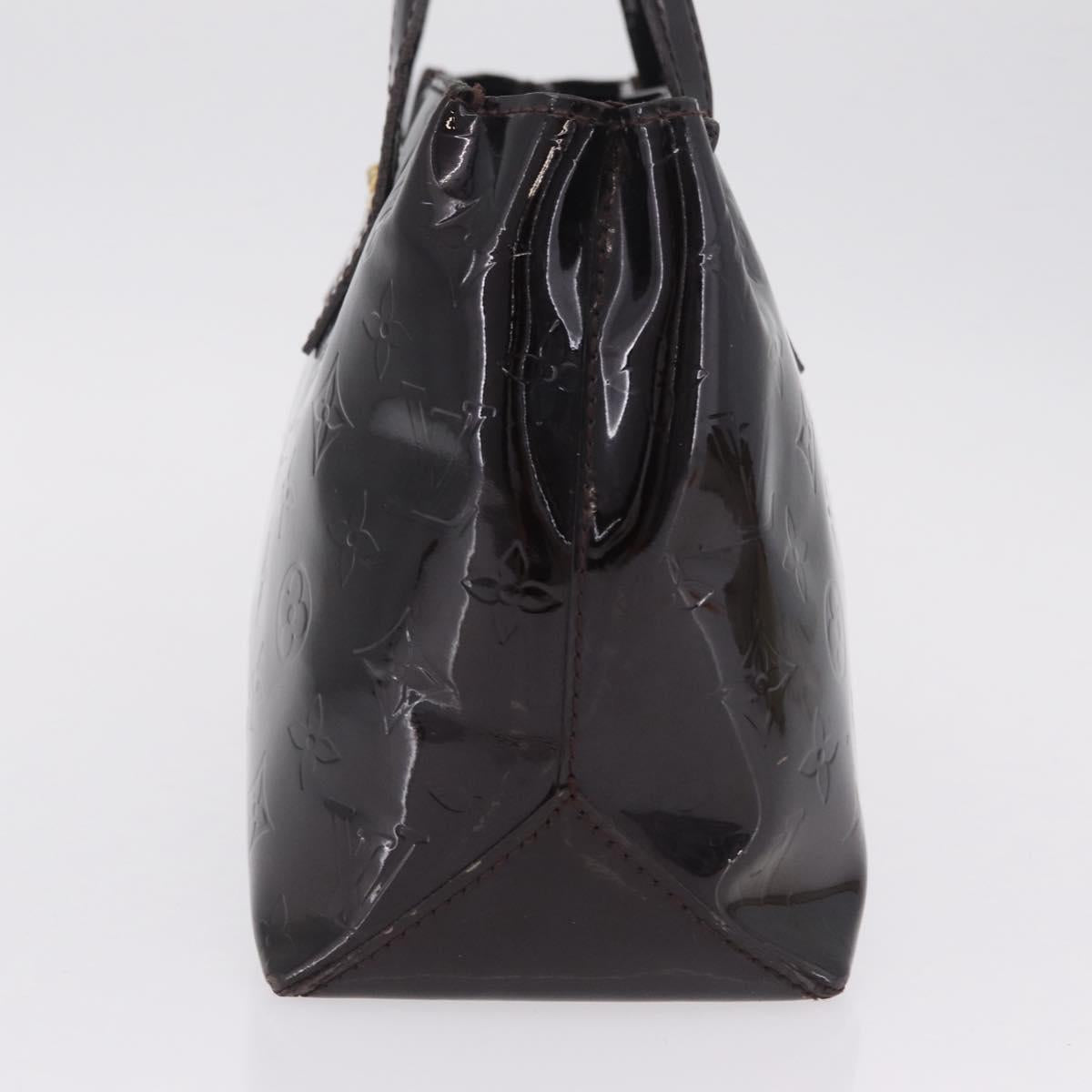 LOUIS VUITTON Monogram Vernis Wilshire PM Bag Amarante M93641 LV Auth BA16668