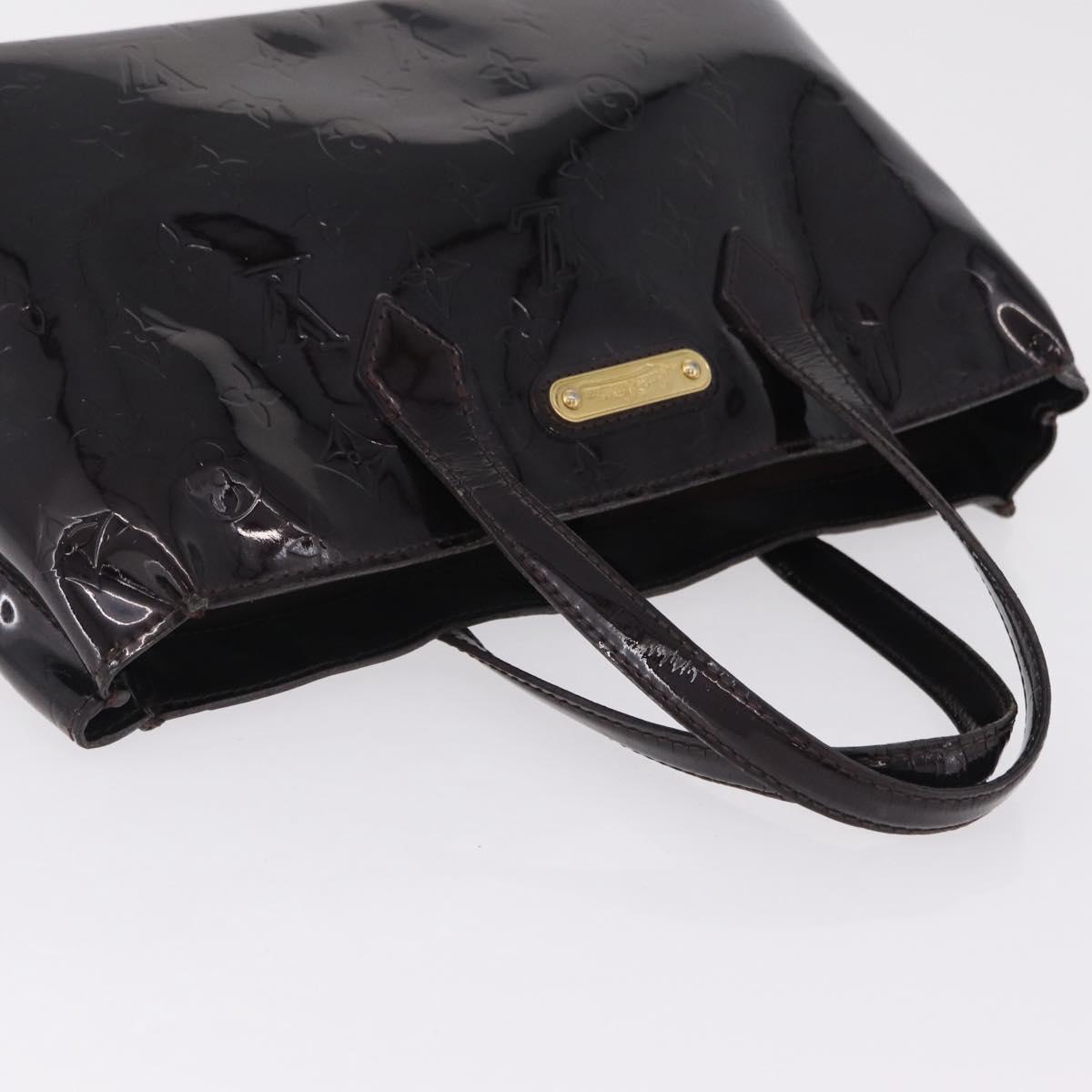 LOUIS VUITTON Monogram Vernis Wilshire PM Bag Amarante M93641 LV Auth BA16668