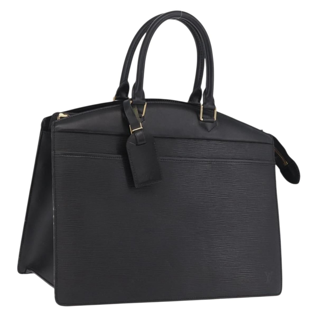 LOUIS VUITTON Epi Riviera Hand Bag Black M48182 LV Auth BA16671