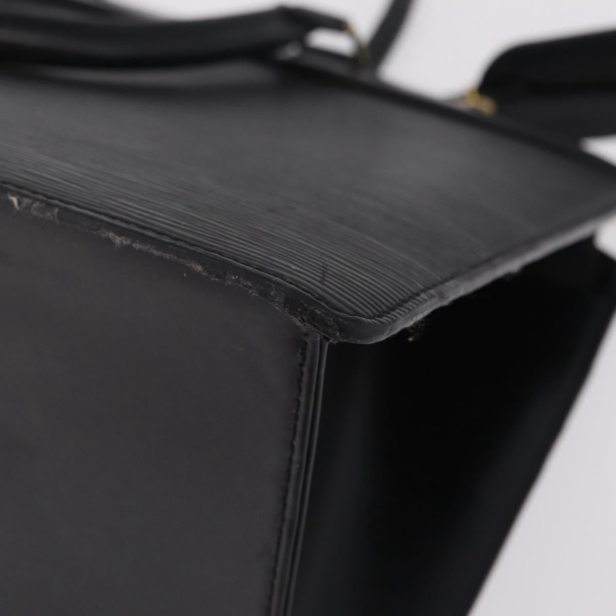 LOUIS VUITTON Epi Riviera Hand Bag Black M48182 LV Auth BA16671