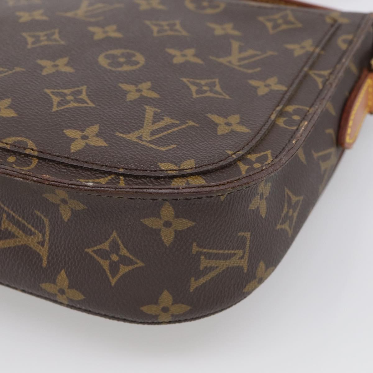 LOUIS VUITTON Monogram Saint Cloud GM Shoulder Bag M51242 LV Auth BA16697