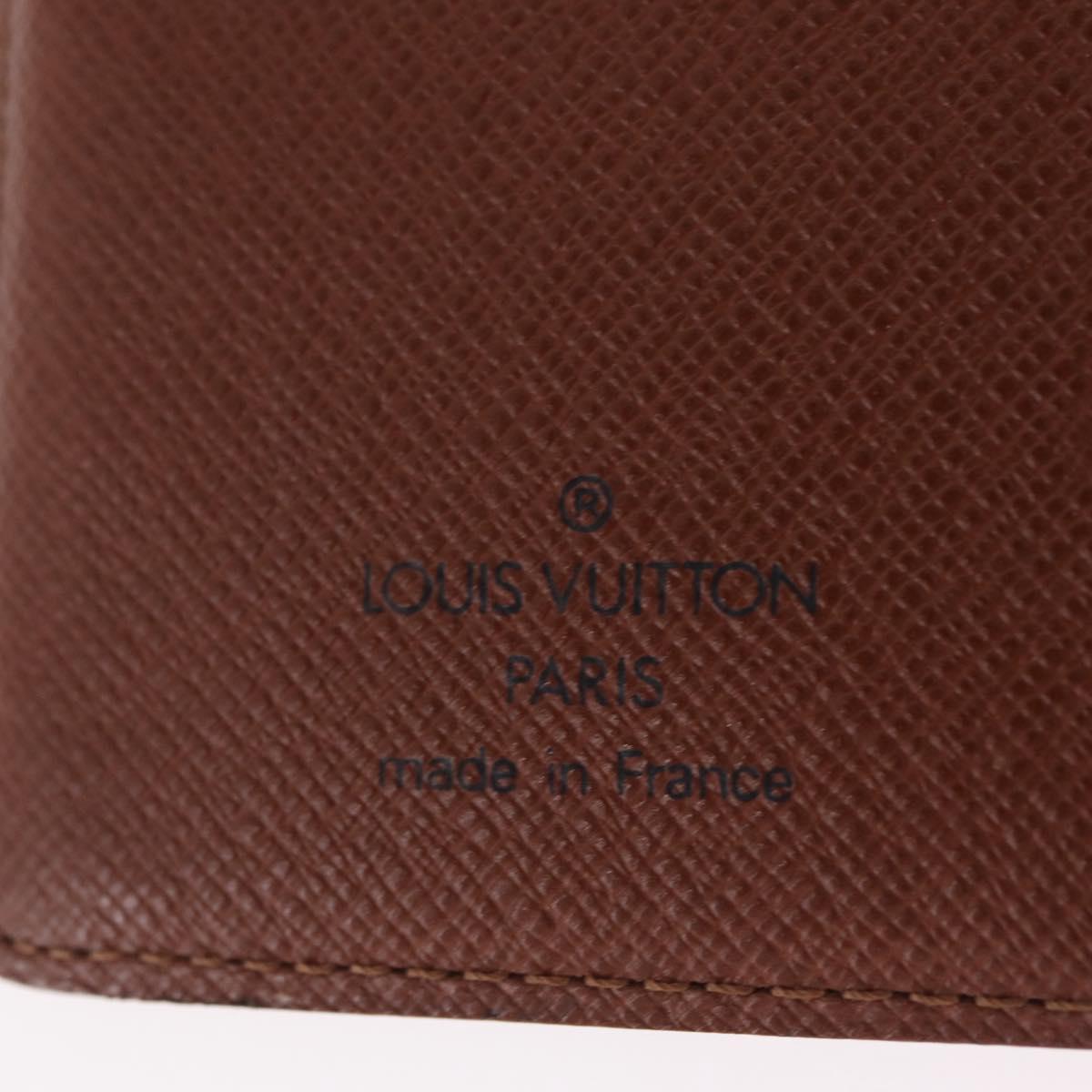 LOUIS VUITTON Monogram Agenda PM Day Planner Cover R20005 LV Auth BA16704