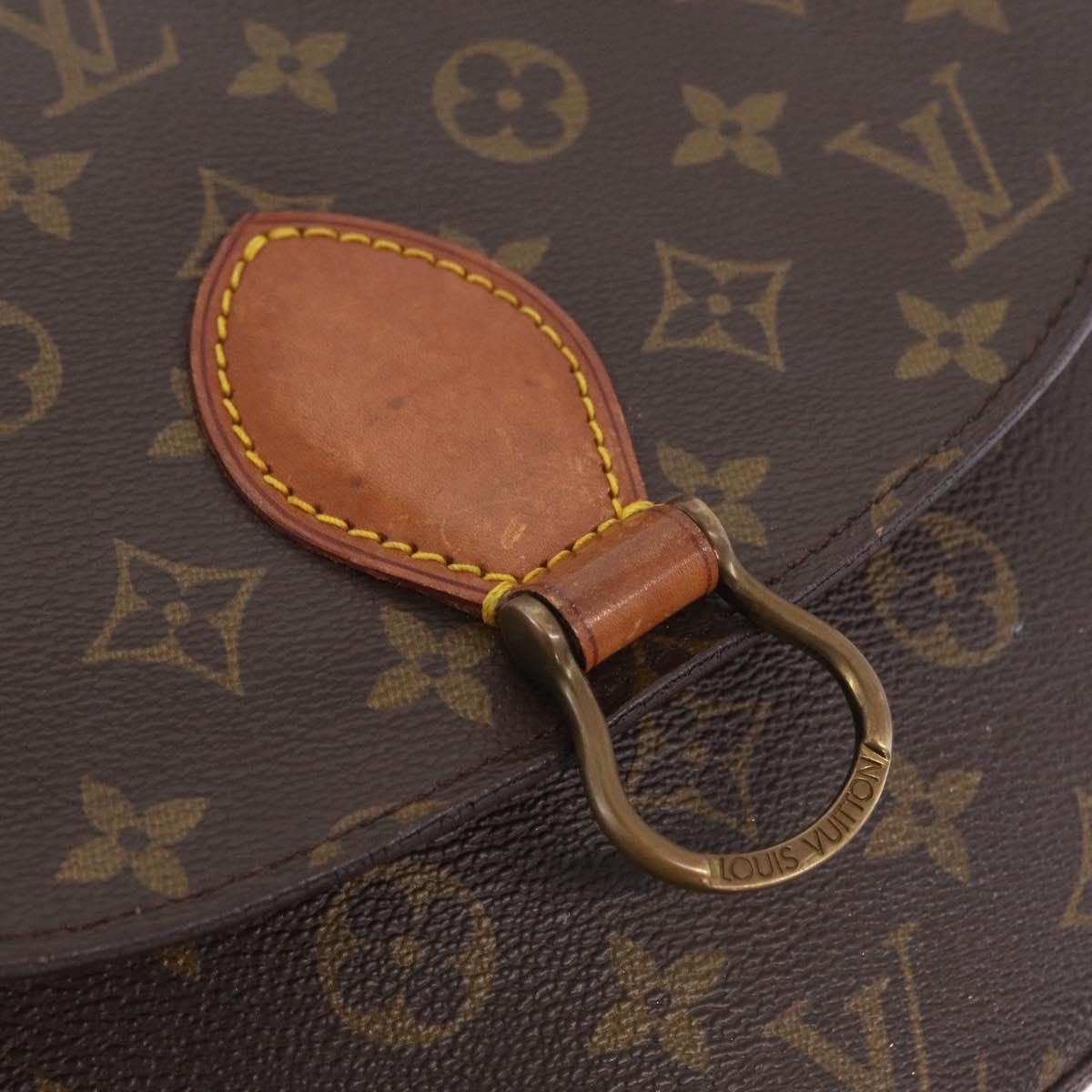 LOUIS VUITTON Monogram Saint Cloud GM Shoulder Bag M51242 LV Auth BA16711