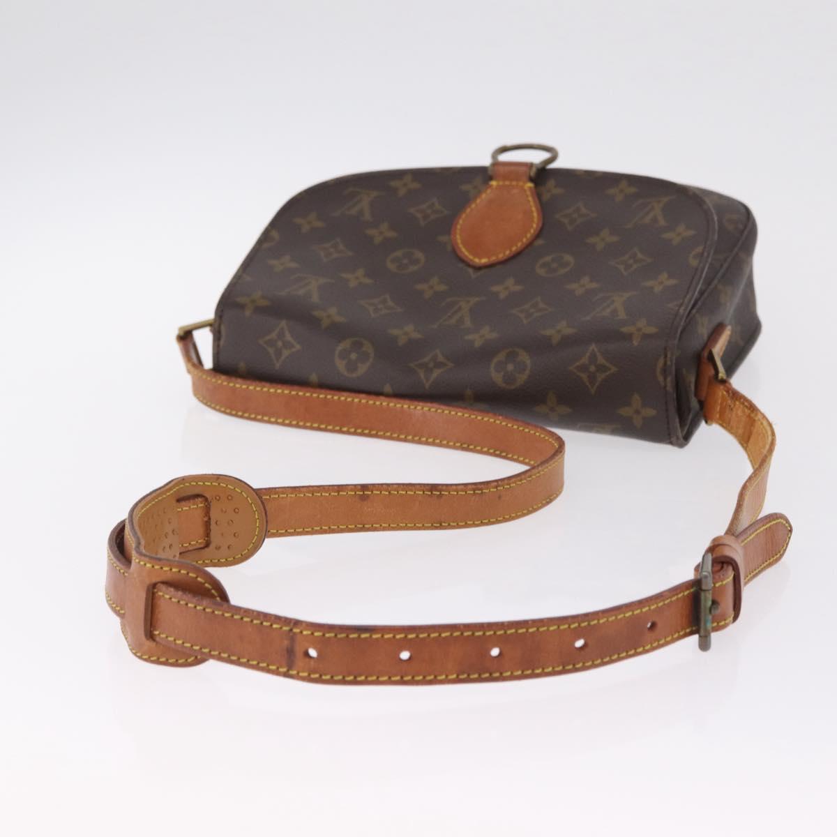 LOUIS VUITTON Monogram Saint Cloud GM Shoulder Bag M51242 LV Auth BA16711