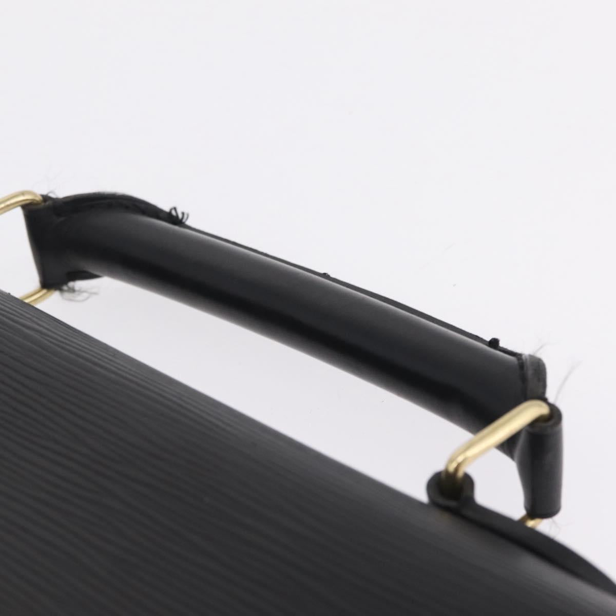 LOUIS VUITTON Epi Serviette Conseiller Business Bag Black M54422 LV Auth BA16739