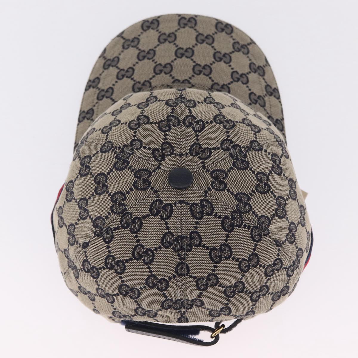 GUCCI Disney MicroGG Supreme Baseball Cap PVC Beige 602979 Auth BA16742V