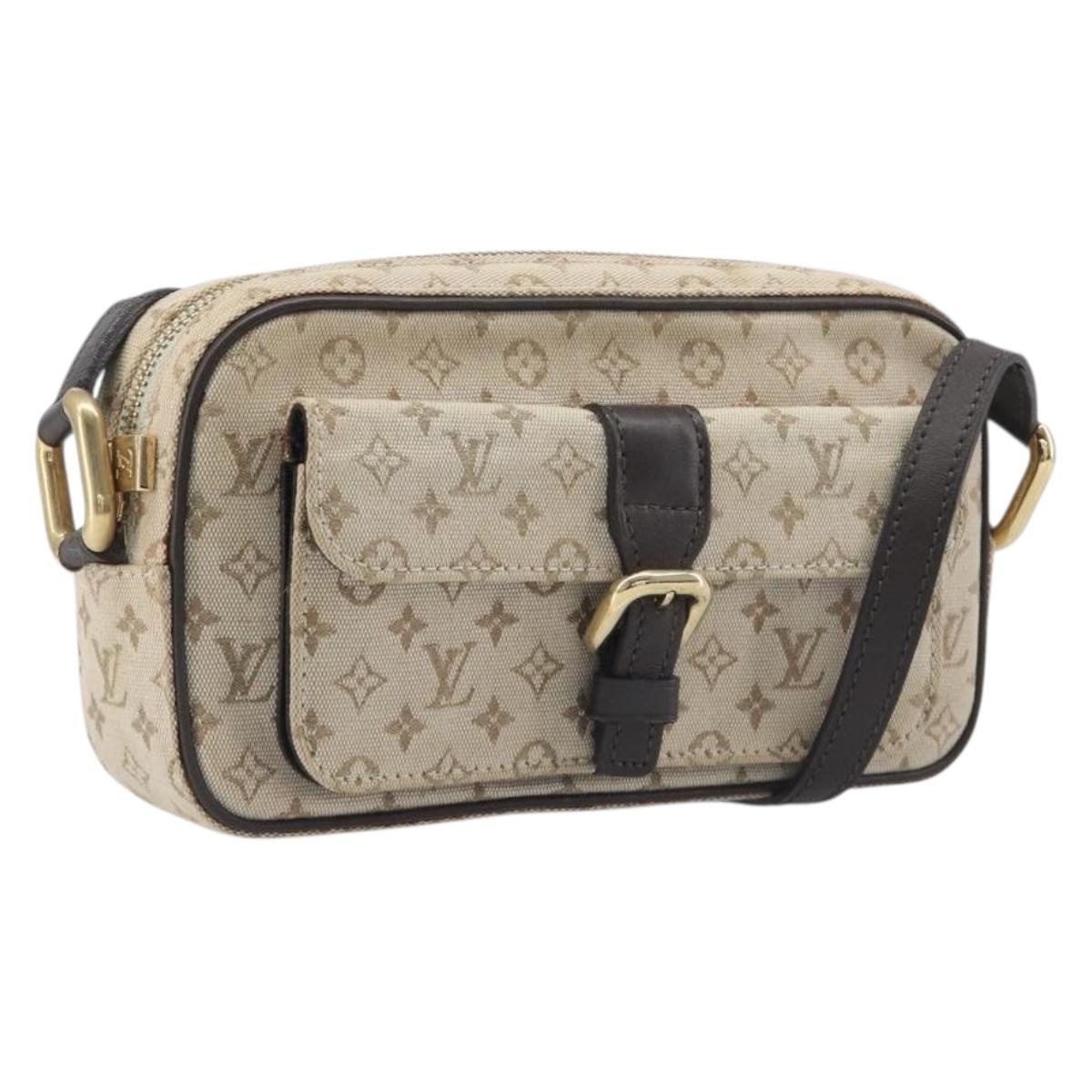 LOUIS VUITTON Monogram Mini Juliet MM Shoulder Bag Khaki M92218 LV Auth BA16758V
