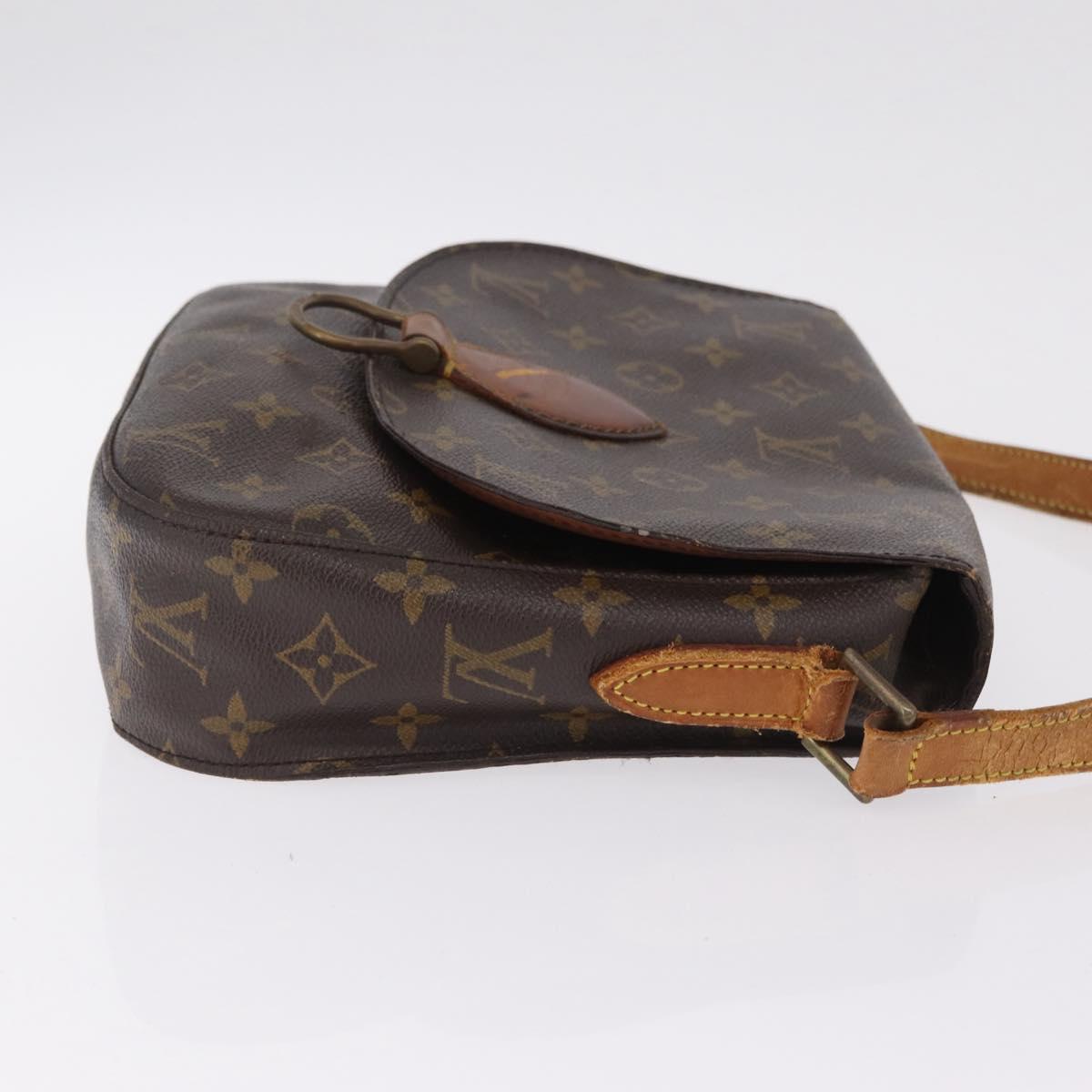 LOUIS VUITTON Monogram Saint Cloud Shoulder Bag 2 Set LV Auth BA16762