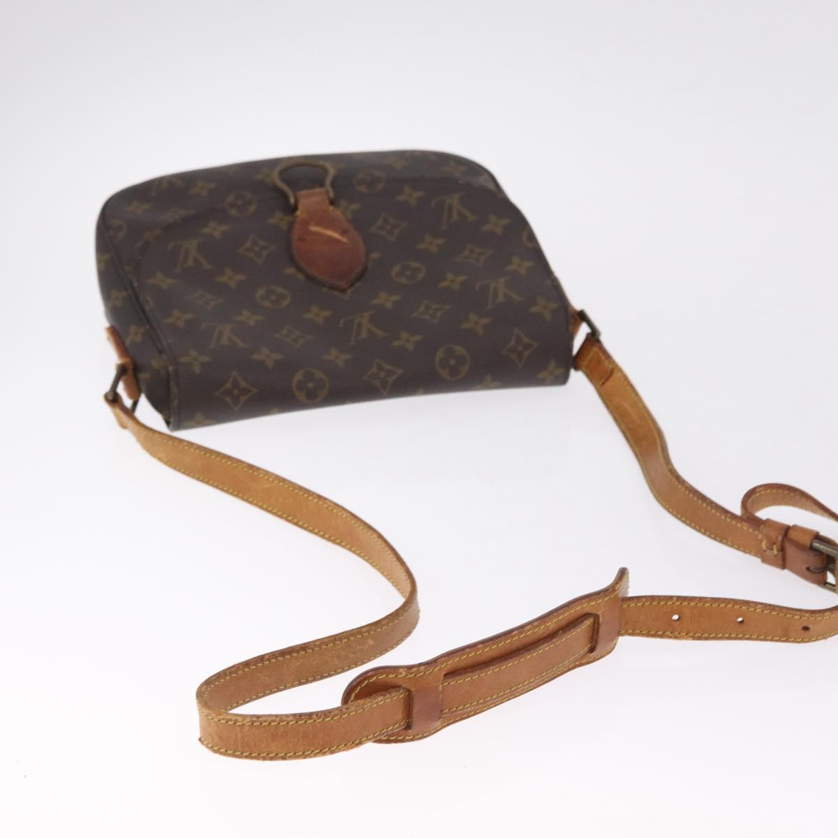 LOUIS VUITTON Monogram Saint Cloud Shoulder Bag 2 Set LV Auth BA16762