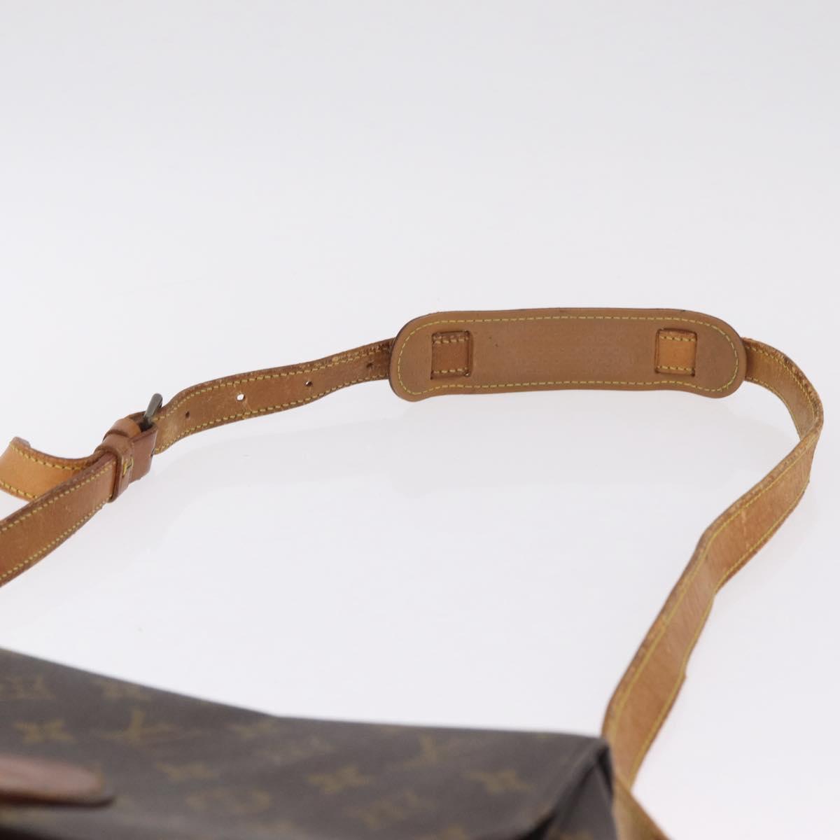 LOUIS VUITTON Monogram Saint Cloud Shoulder Bag 2 Set LV Auth BA16762